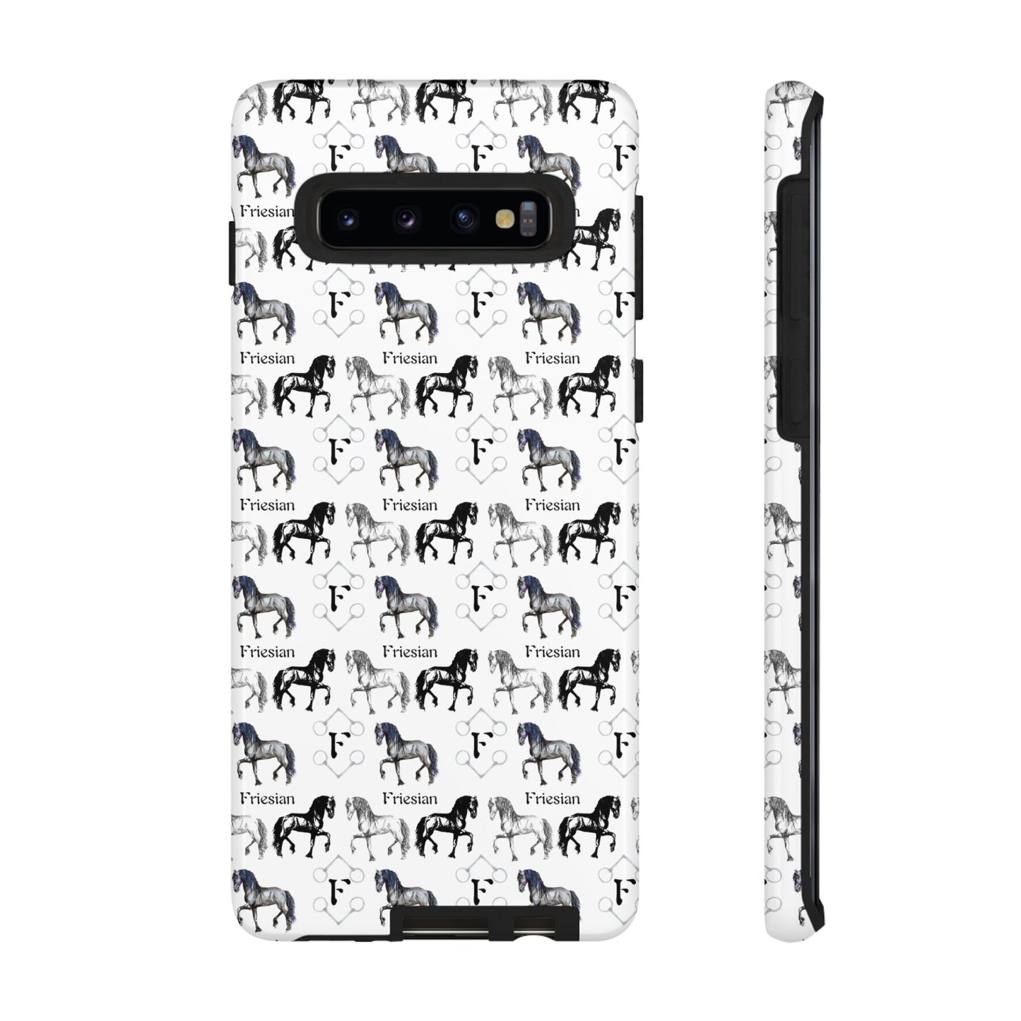 F is for Friesian Tough Phone Case