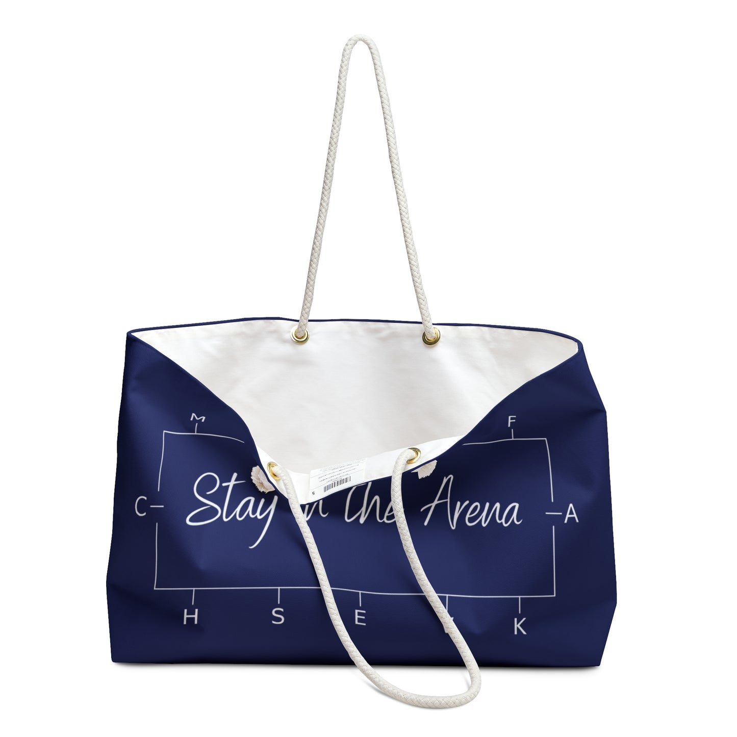 Copy of  Stay in the Arena Weekender Bag- Navy