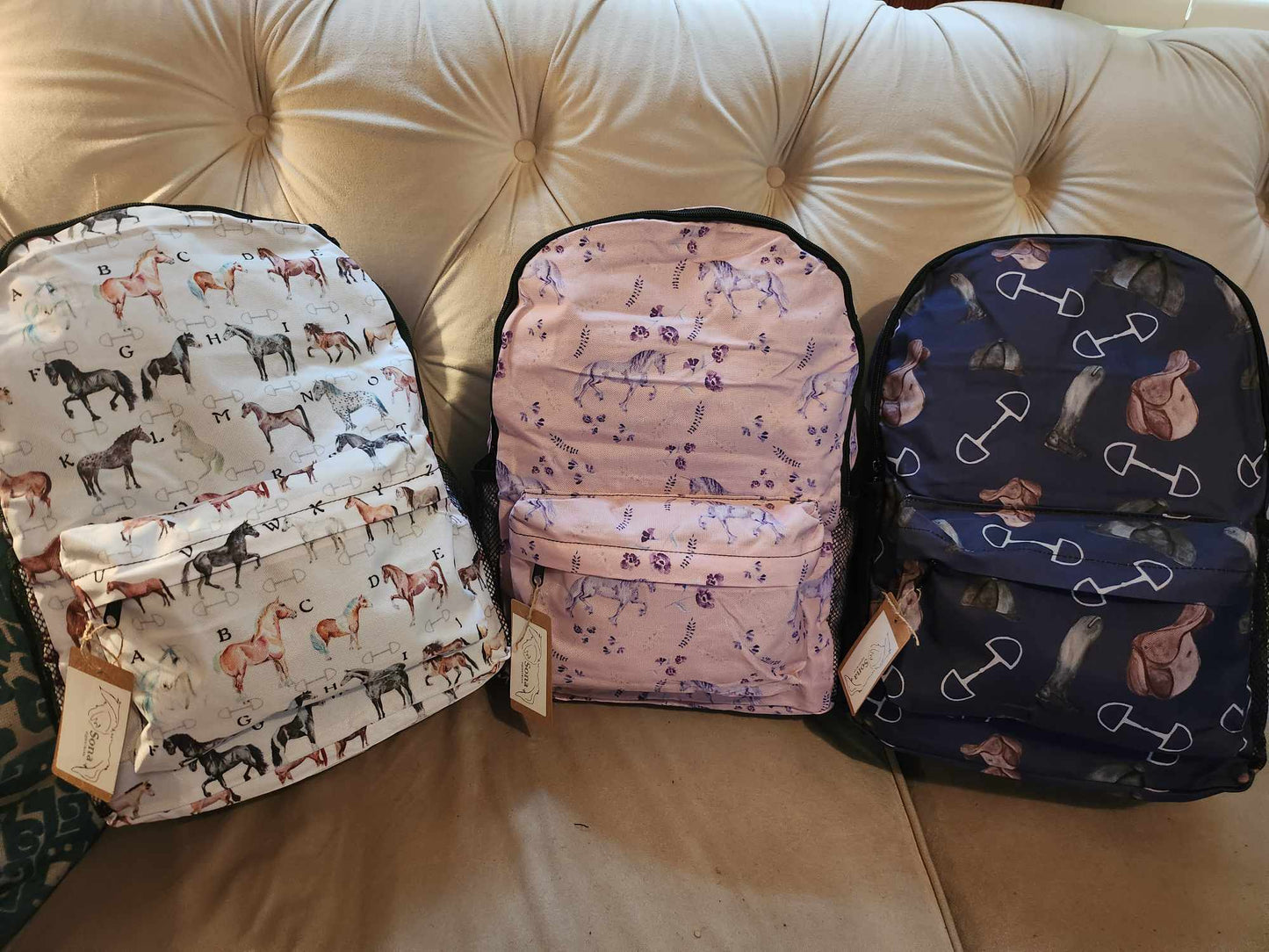 Sona Equestrian Backpacks