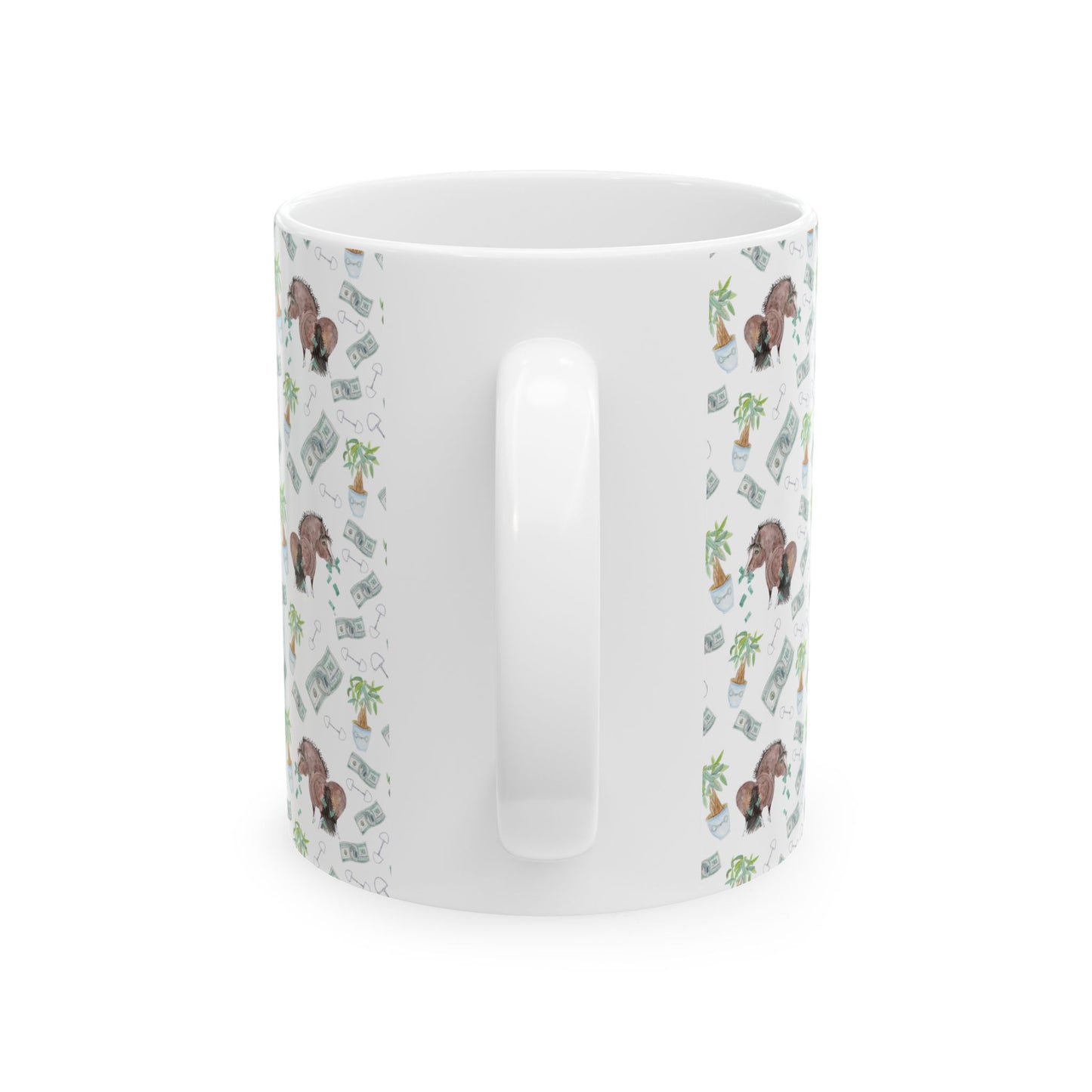 Mug - Adorable Little Money Bags Pony Print