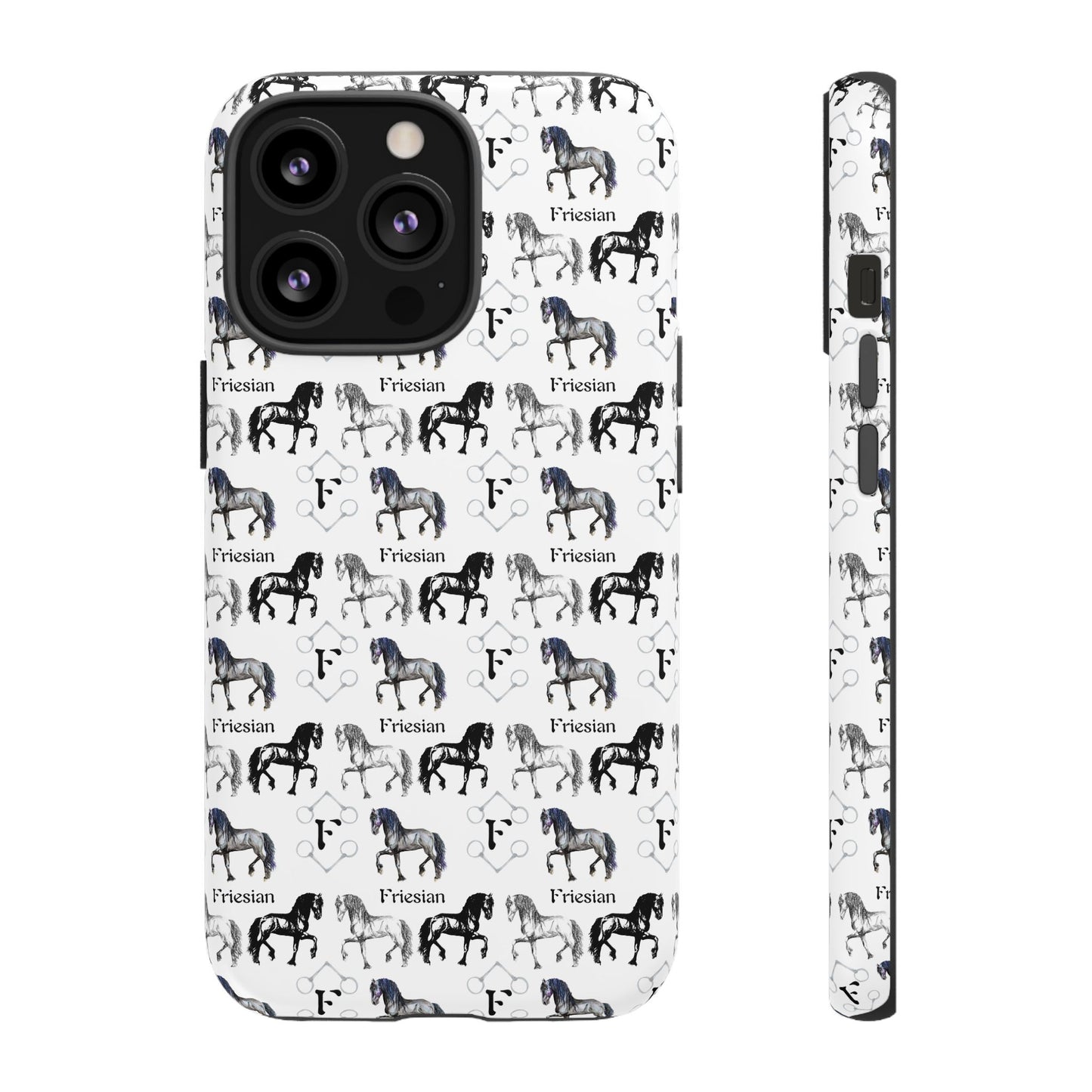 F is for Friesian Tough Phone Case