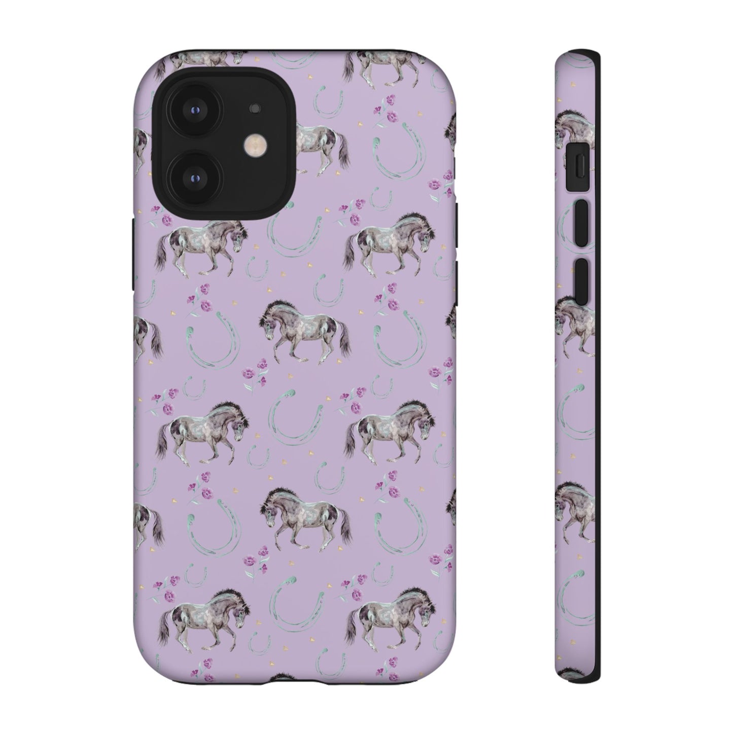 Lucky Mustangs in Lavender Tough Phone Case