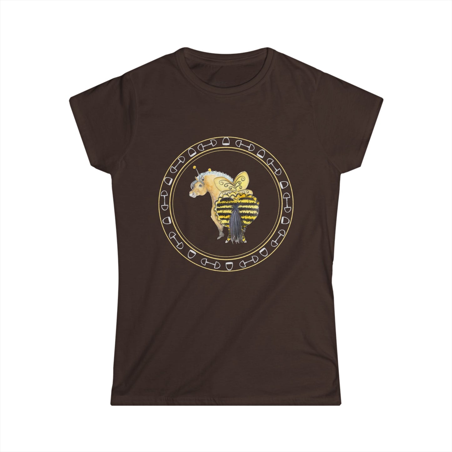 Women's Softstyle Tee- Bee Adorable