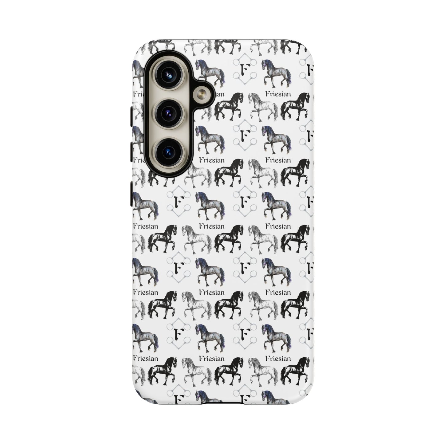 F is for Friesian Tough Phone Case