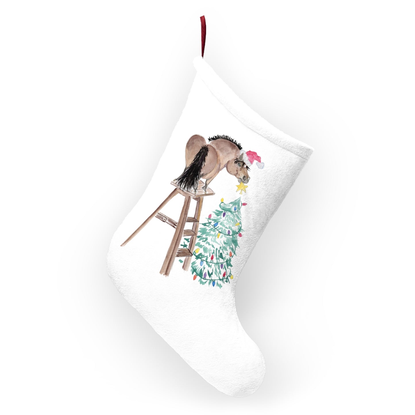 Adorable  Little Tree Trimmer Christmas Stockings