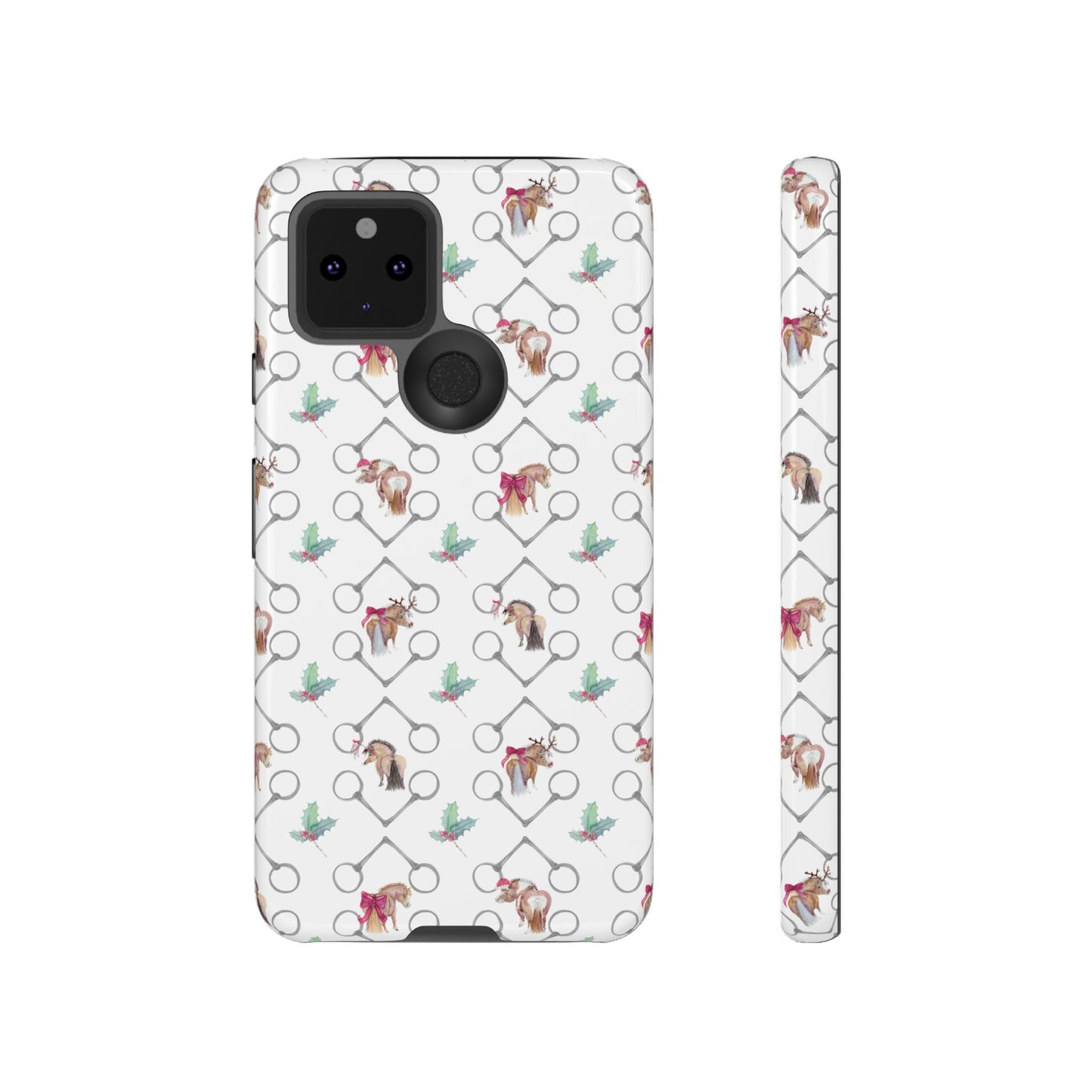 Adorable Ponies and holly Tough Phone Cases