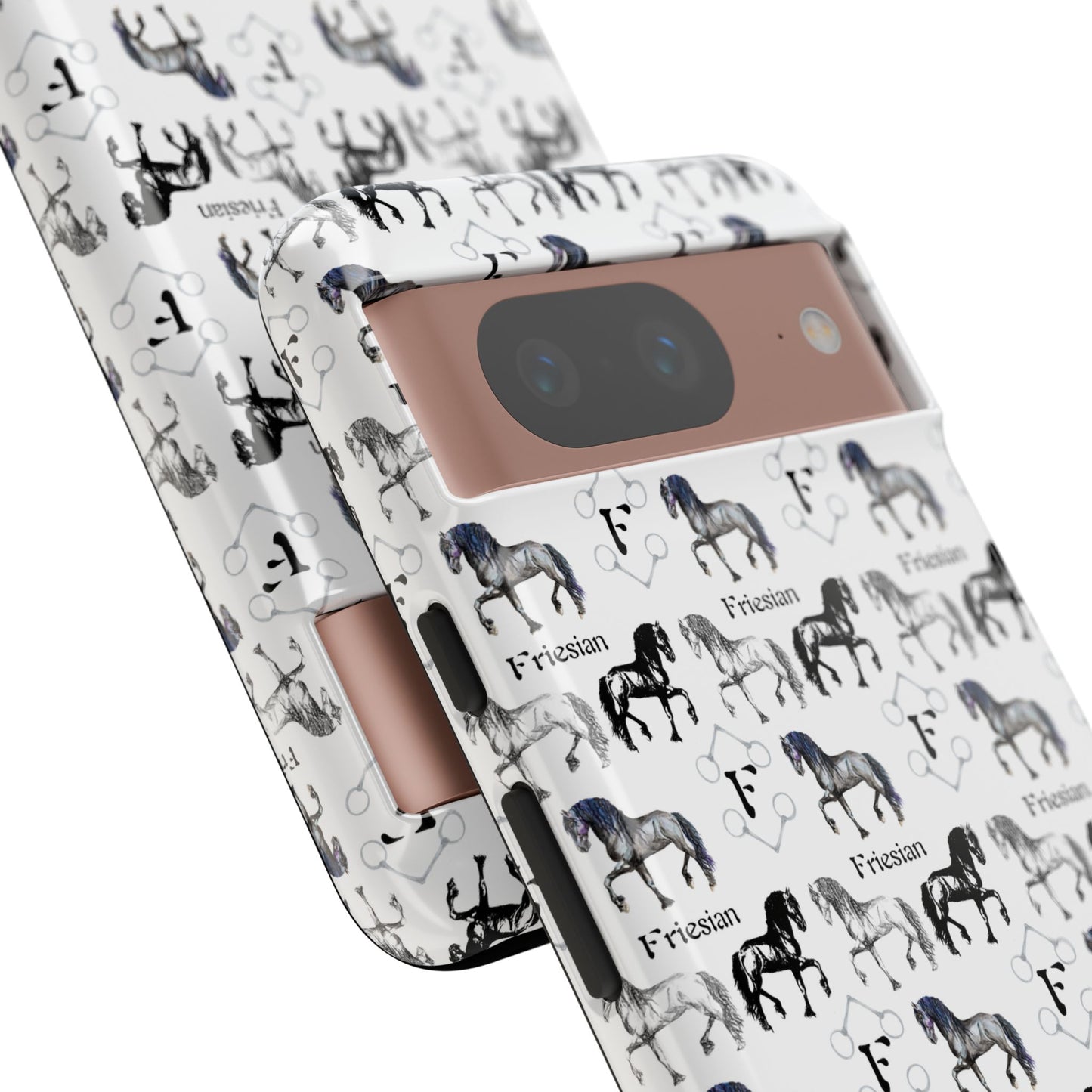 F is for Friesian Tough Phone Case