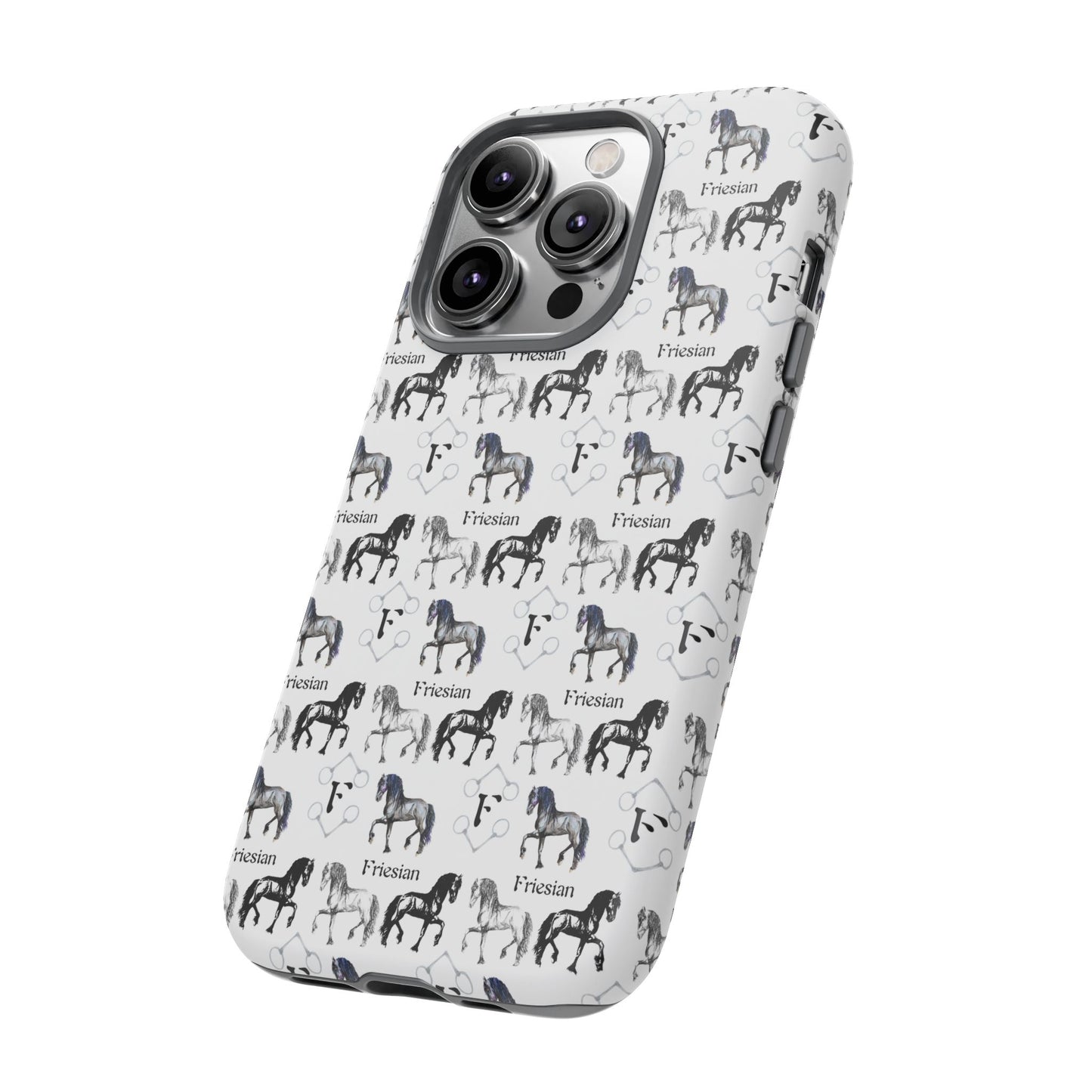 F is for Friesian Tough Phone Case