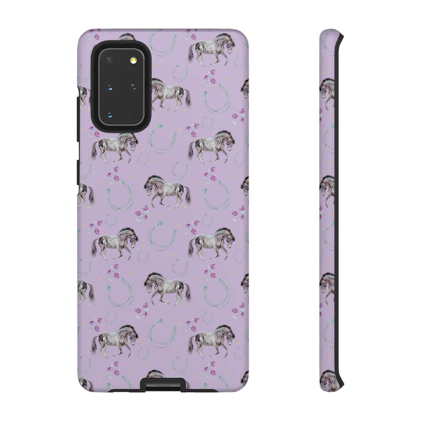 Lucky Mustangs in Lavender Tough Phone Case