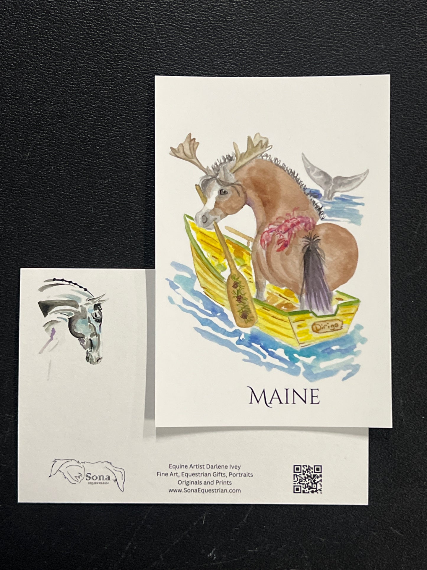 Adorable states postcards