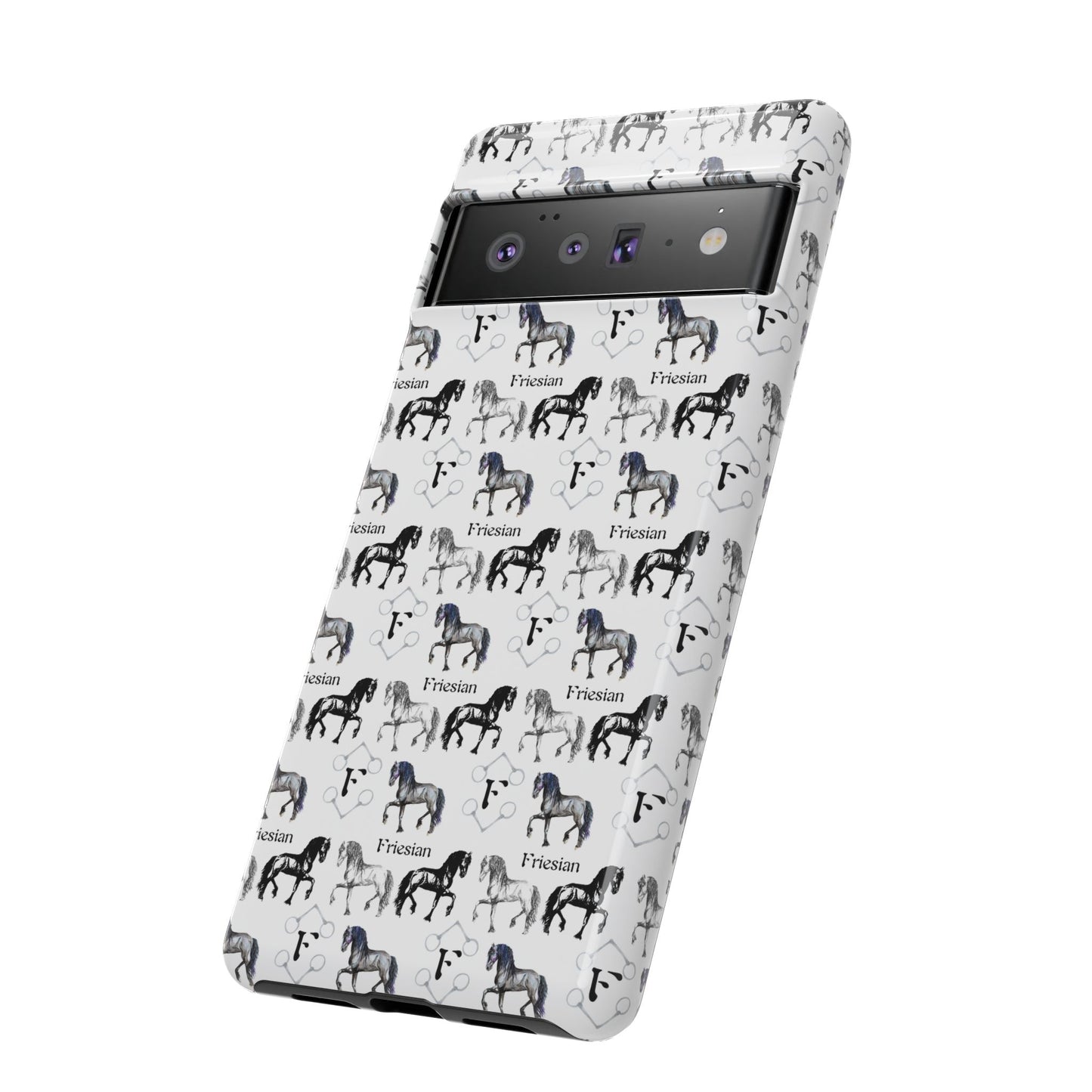 F is for Friesian Tough Phone Case