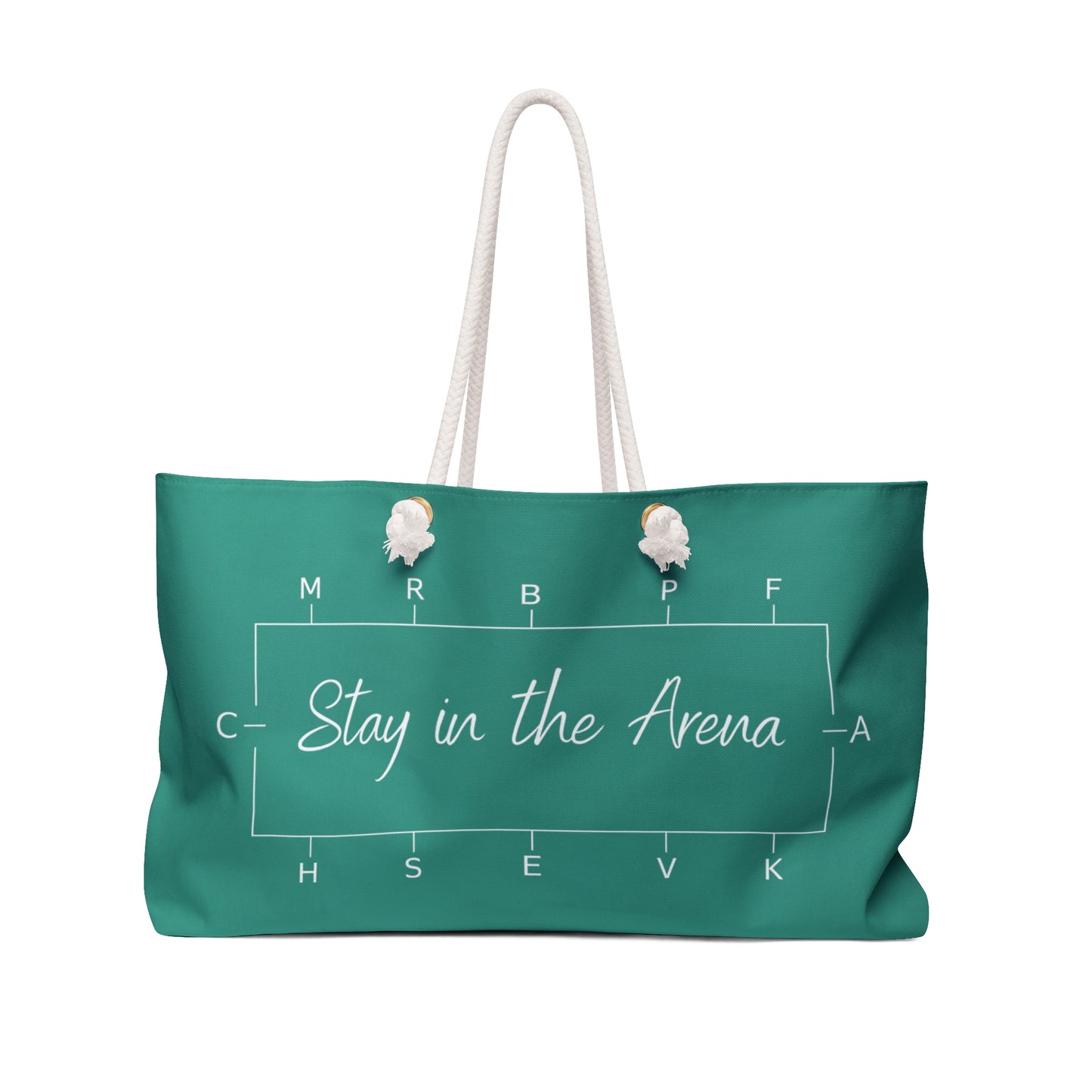Stay in the Arena Weekender Bag- Sage