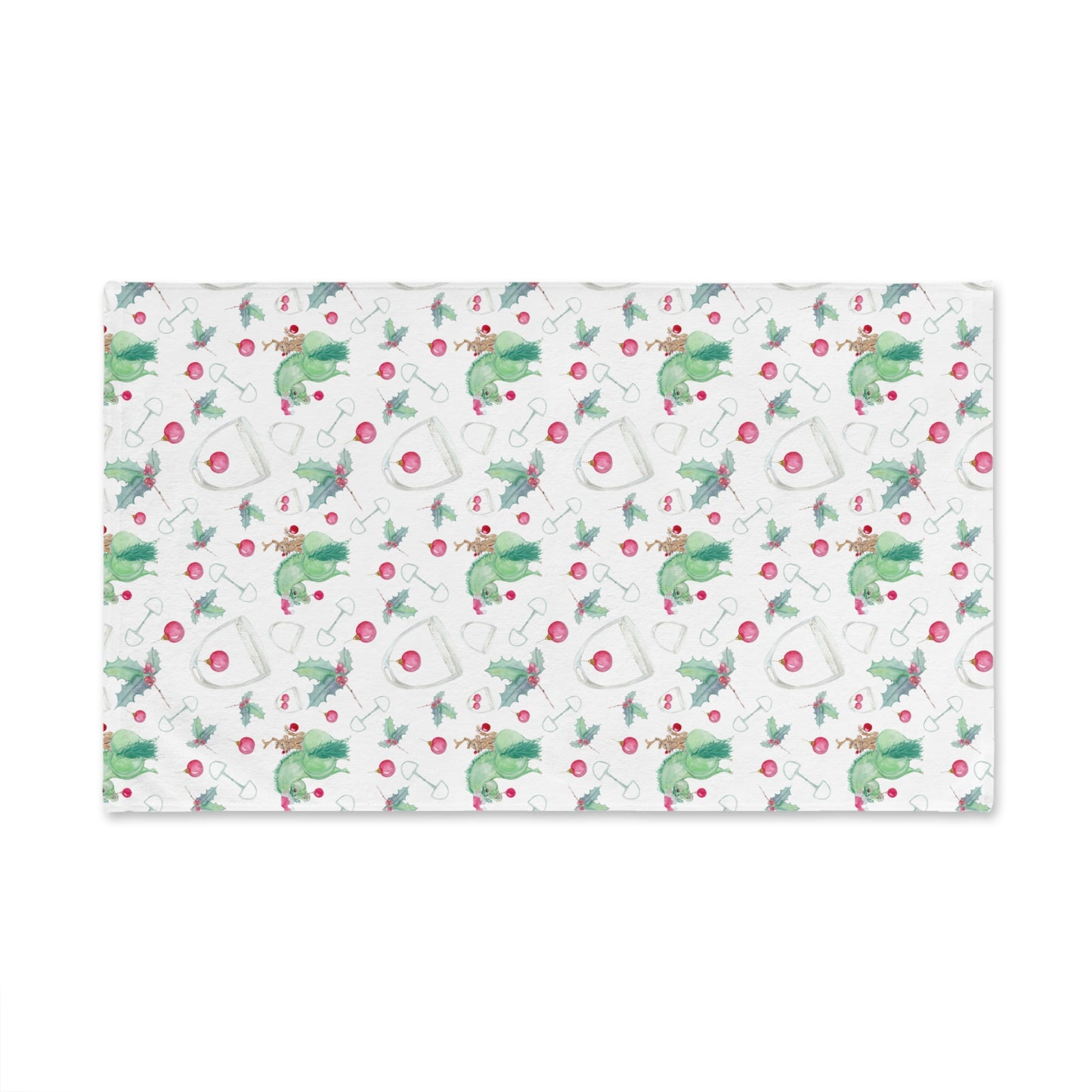 Adorable little Grinchy Pony and Friend Hand Towel