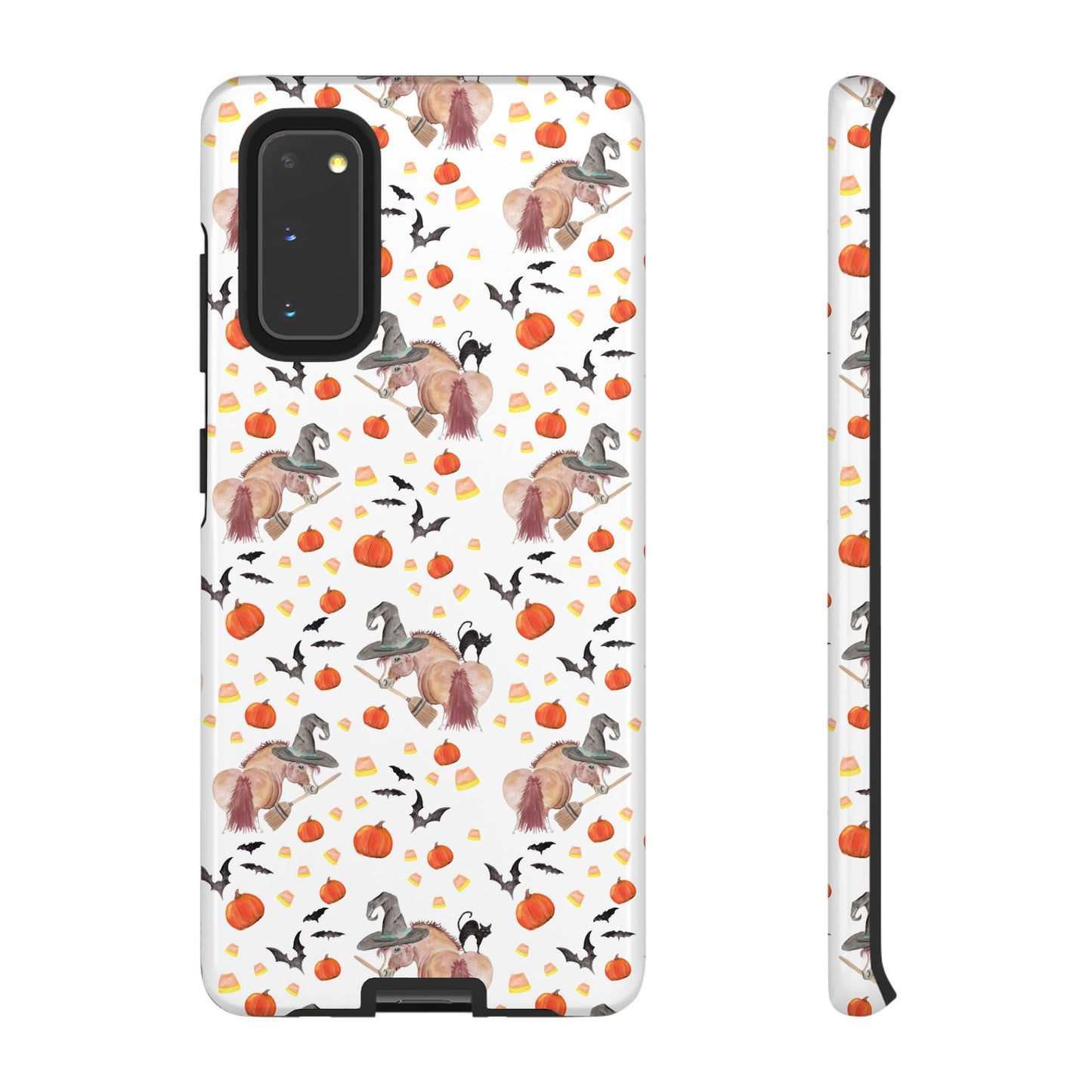 Adorable Little Witchy Ponies Print Tough Phone Case