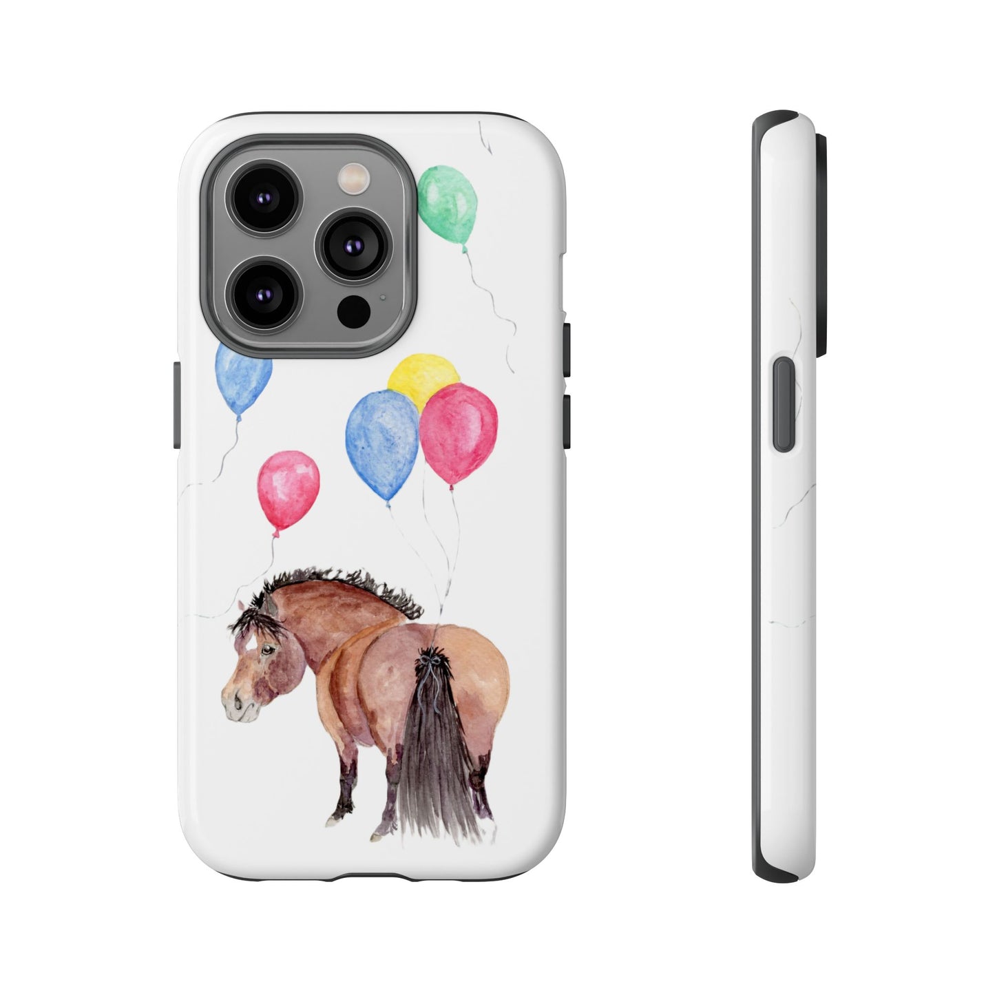 Adorable Mini Winnie Balloons Tough Phone Cases