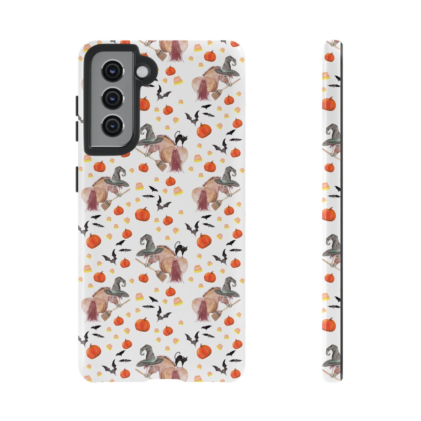 Adorable Little Witchy Ponies Print Tough Phone Case