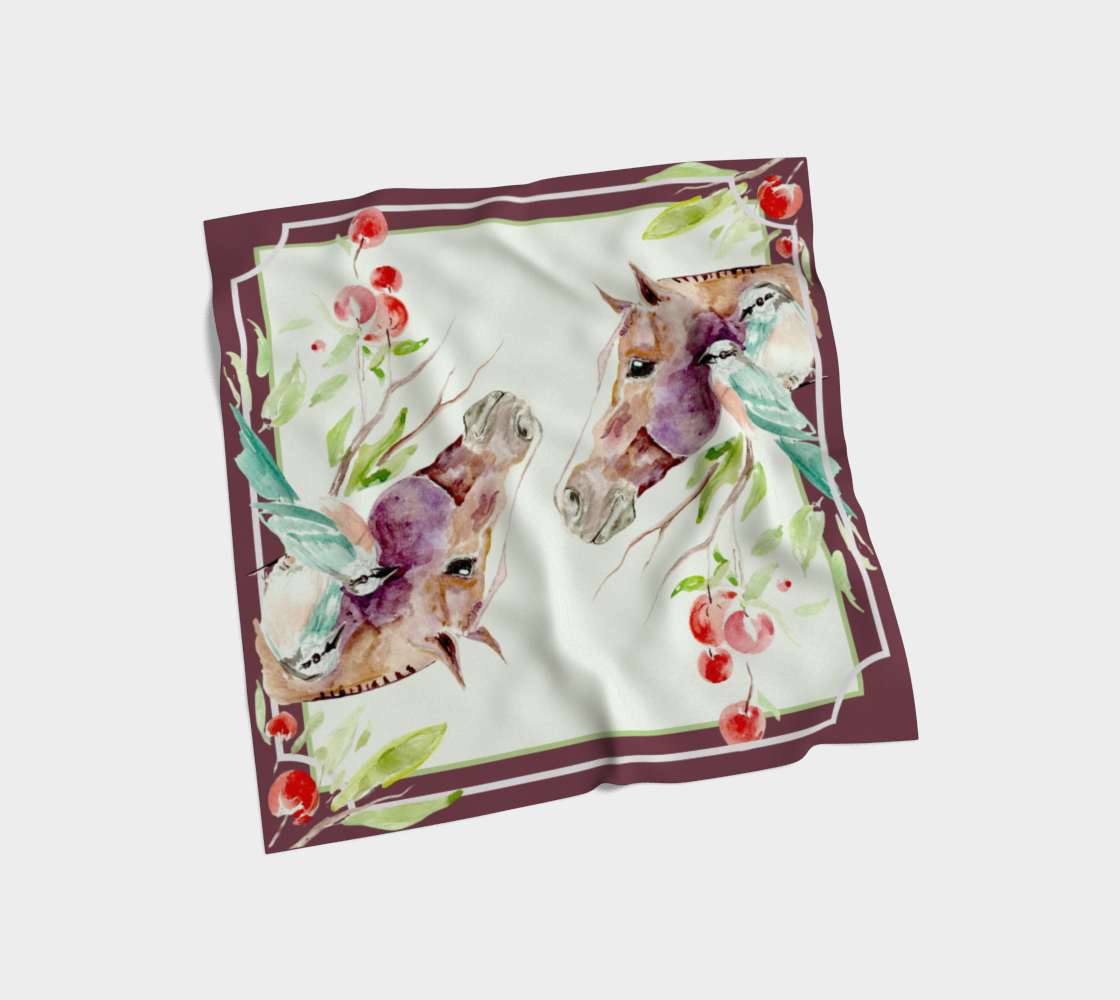 Cherry Scarf