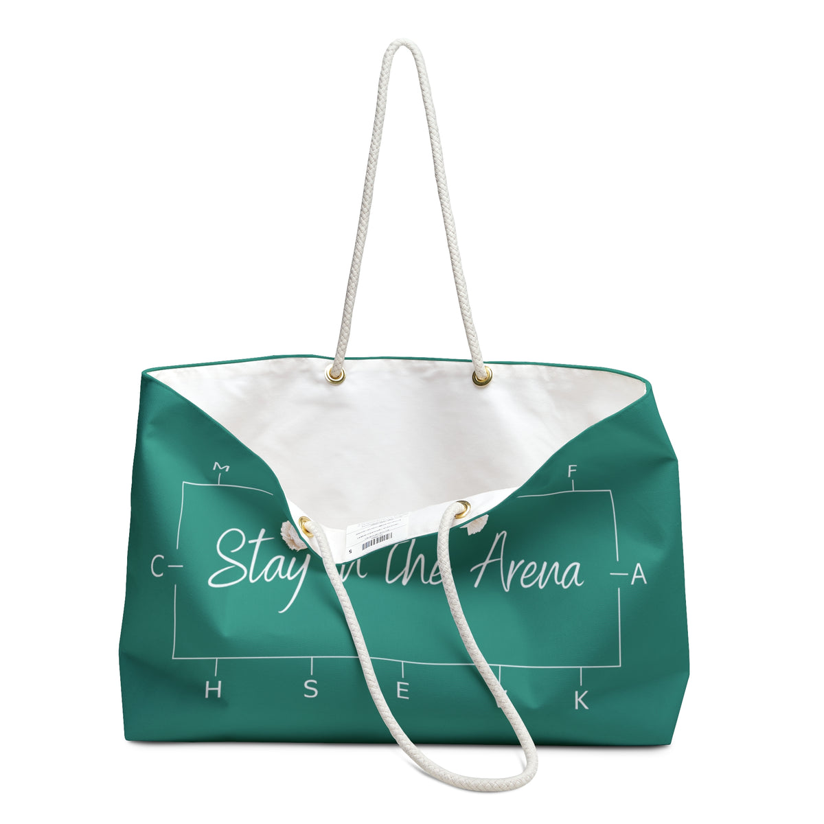 Stay in the Arena Weekender Bag- Sage