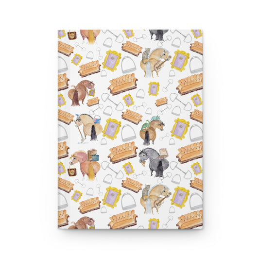 Hardcover Journal Matte - Adorable Friends Ponies