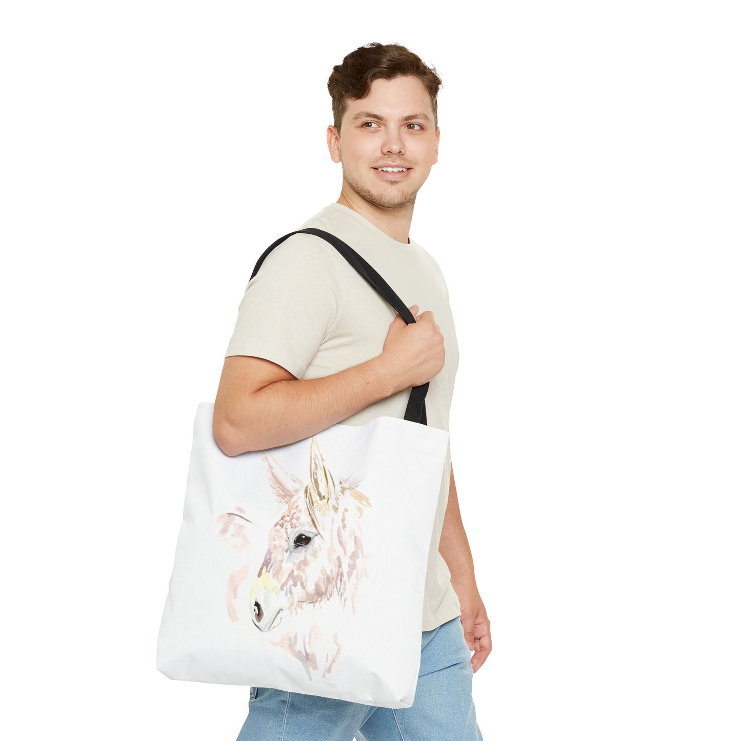 Expressive Donkey   -Tote