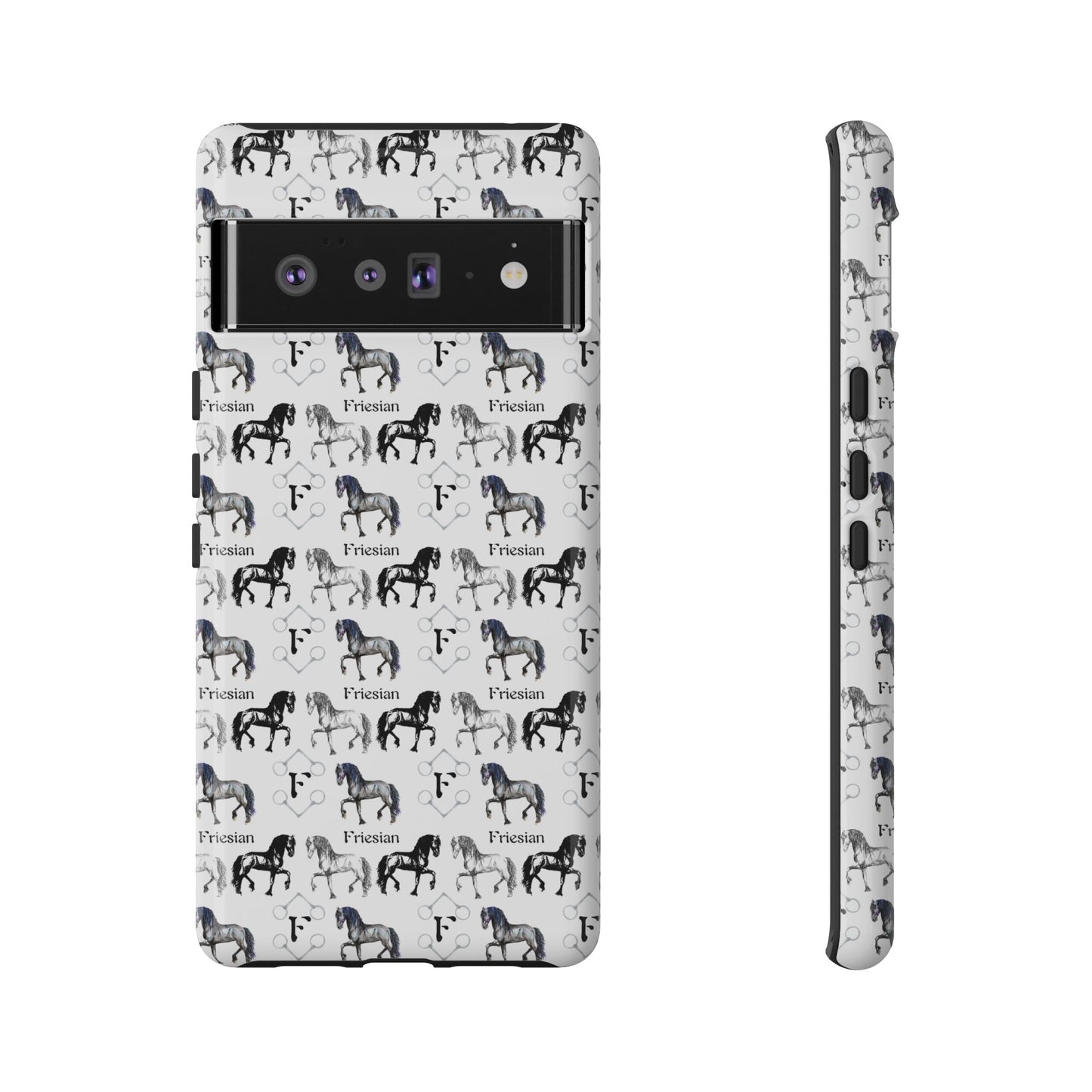 F is for Friesian Tough Phone Case