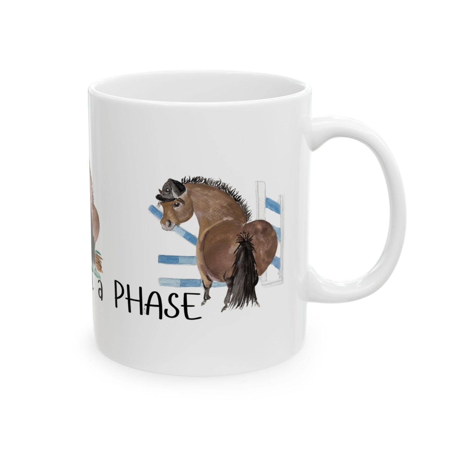 Adorable Its not just a phase - Watercolor-  Mug