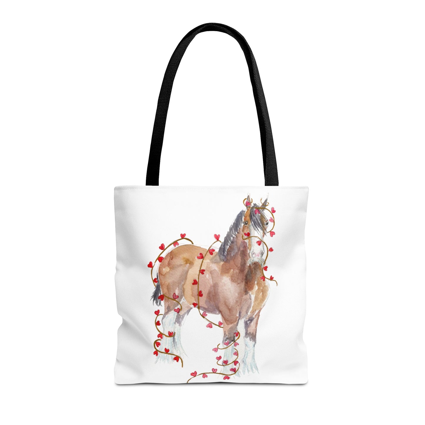 I Mustache you to be my Valentine- Clydesdale    -Tote