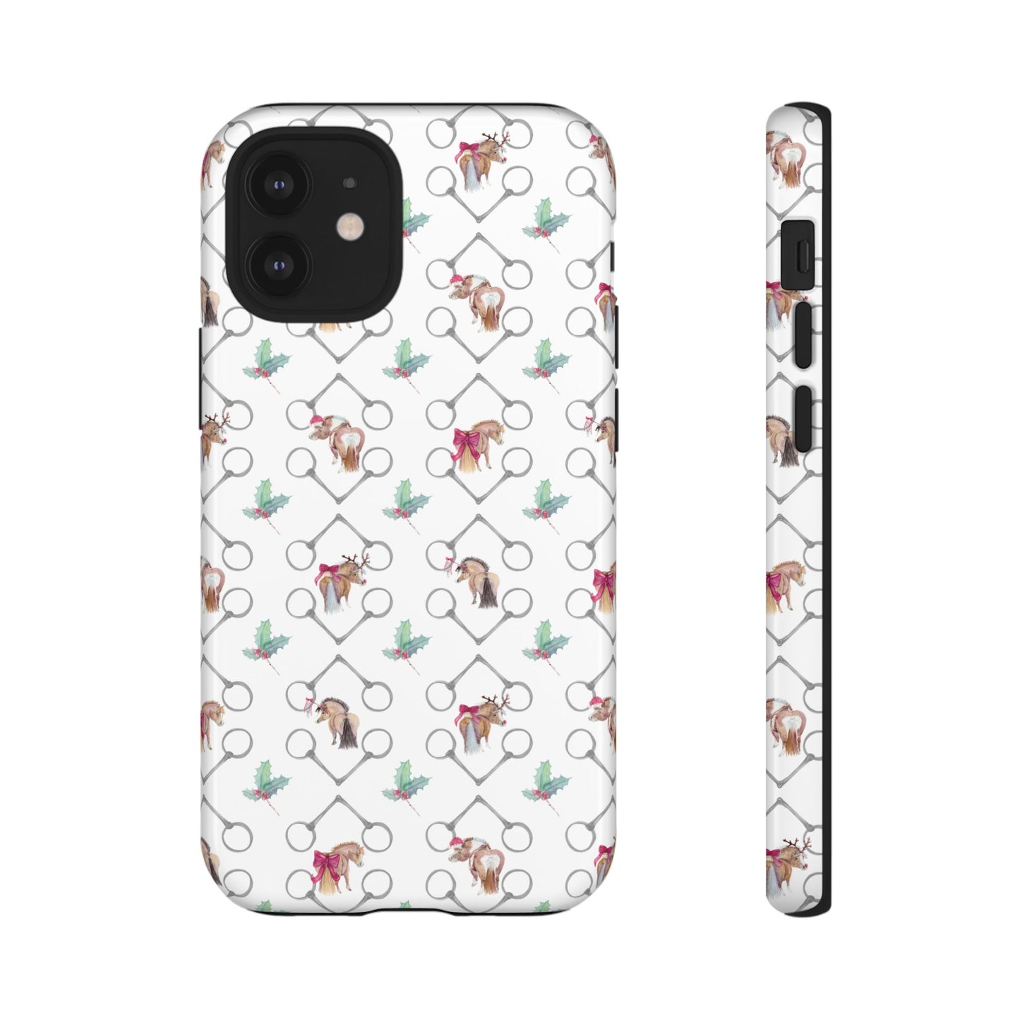 Adorable Ponies and holly Tough Phone Cases