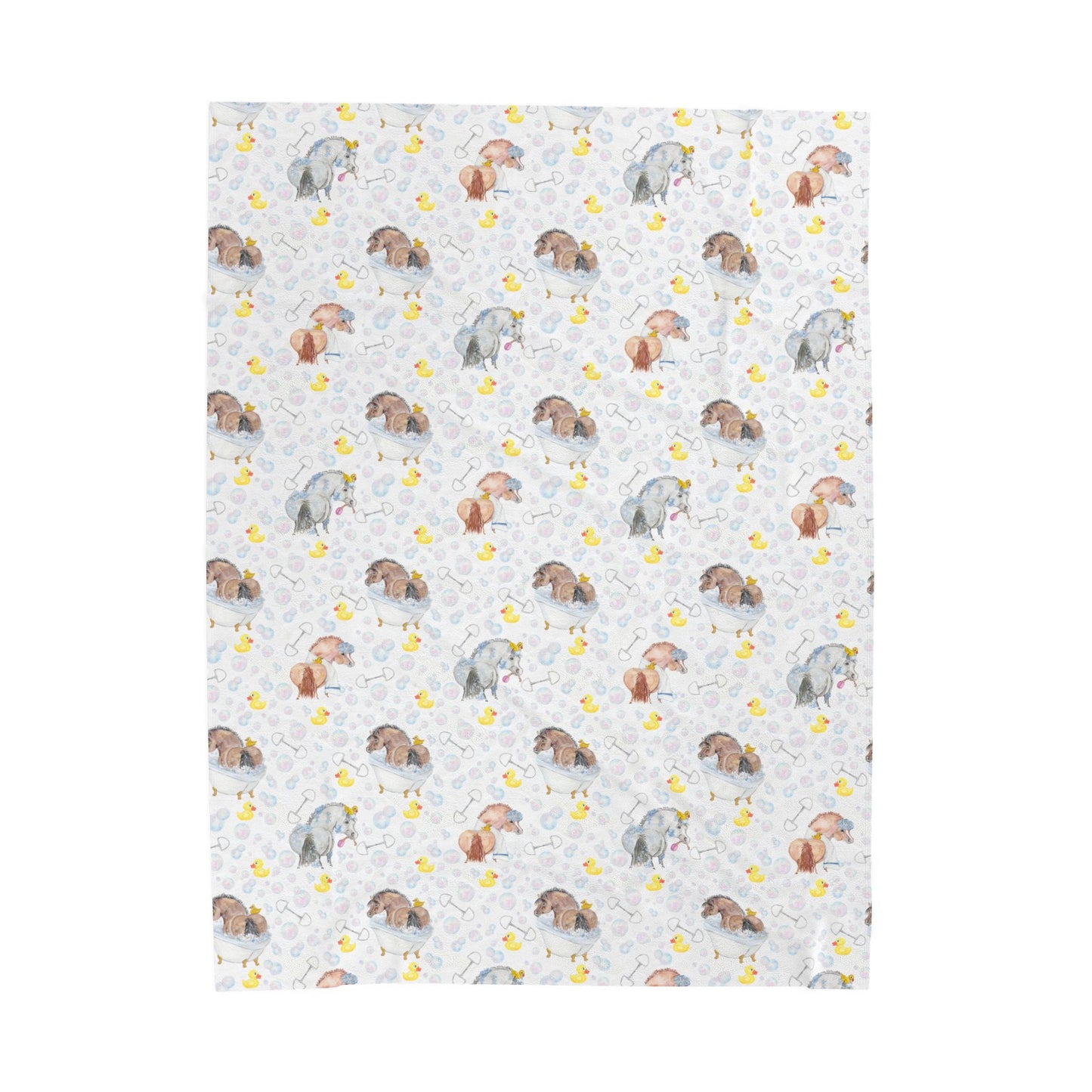 Plush Blanket Adorable double bubbles