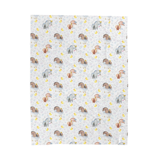 Plush Blanket Adorable double bubbles