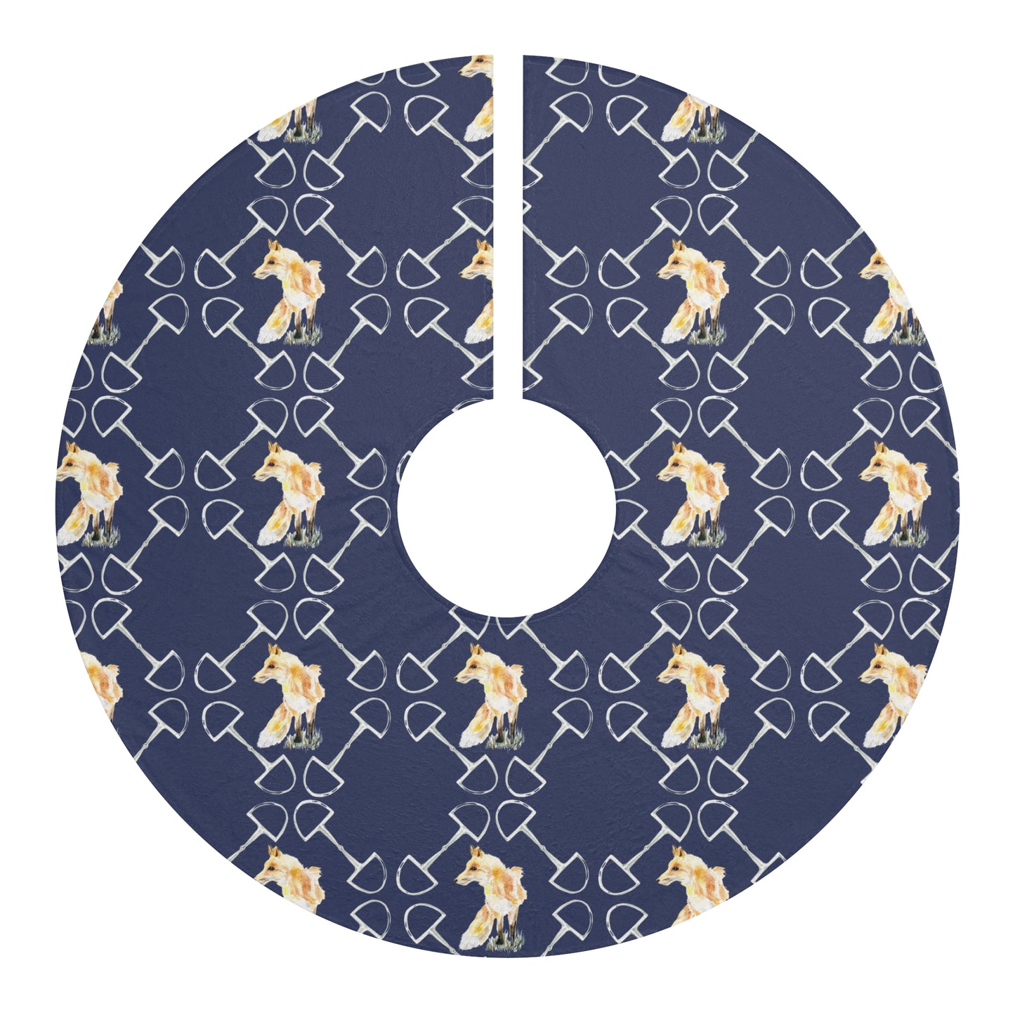 Spring Foxes - Christmas Tree Skirts