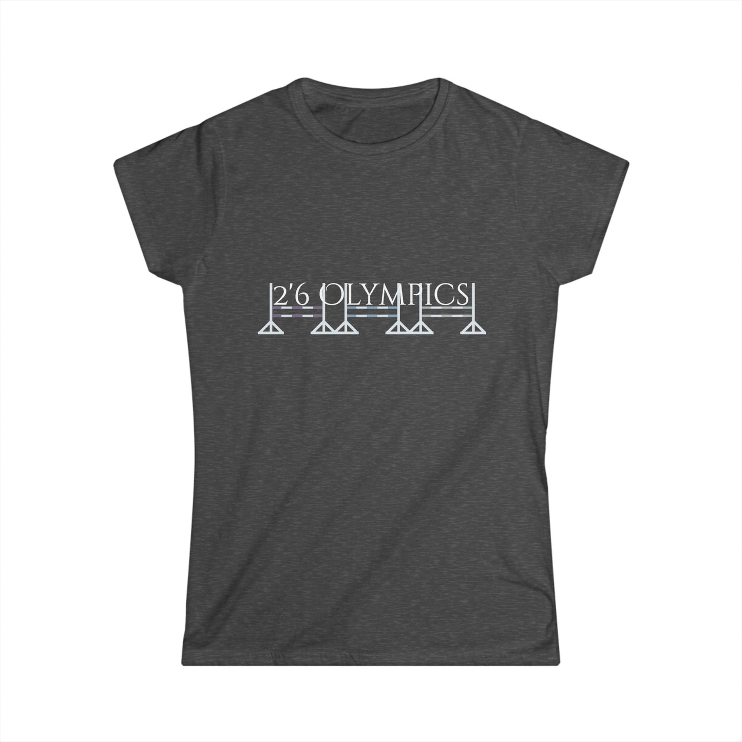 Women's Softstyle Tee- 2'6 olympics