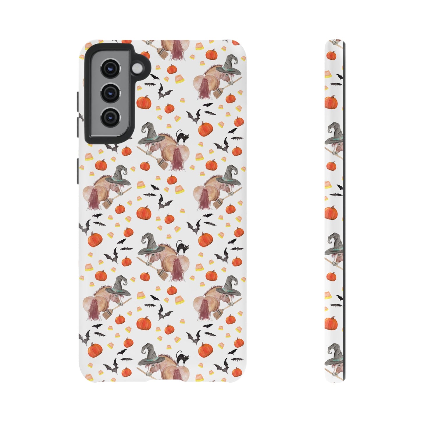 Adorable Little Witchy Ponies Print Tough Phone Case