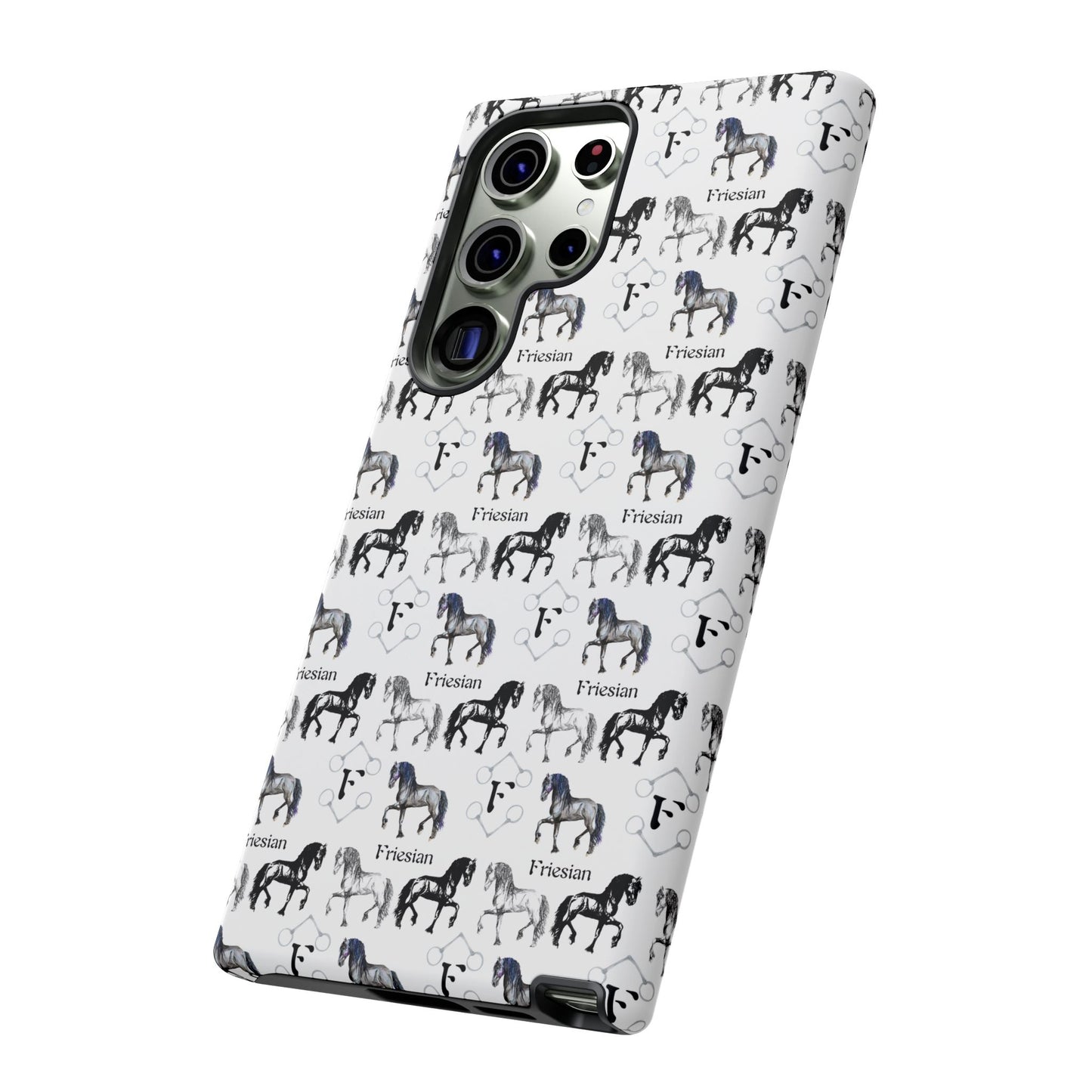 F is for Friesian Tough Phone Case