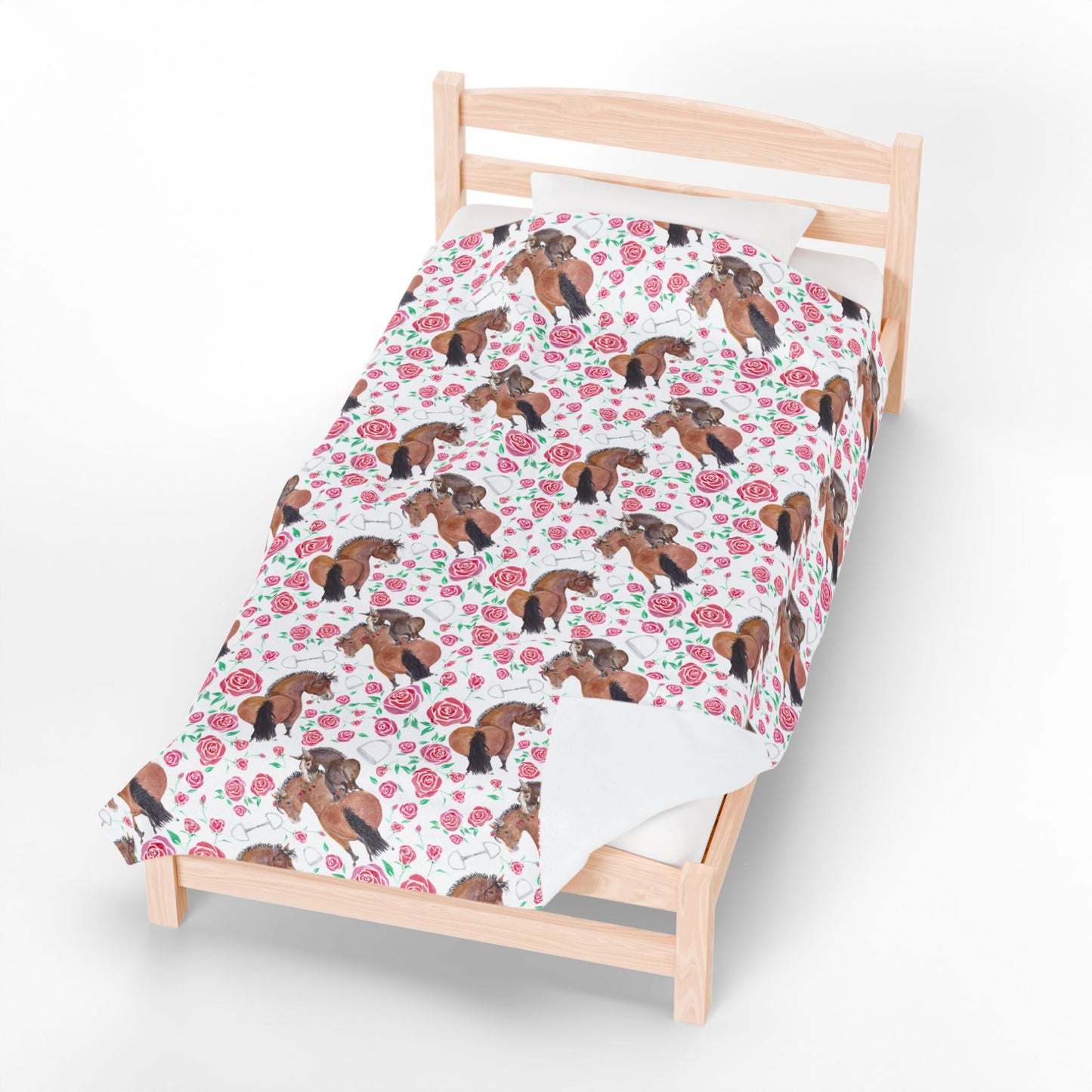 Plush Blanket Adorable Little Rose and Rico