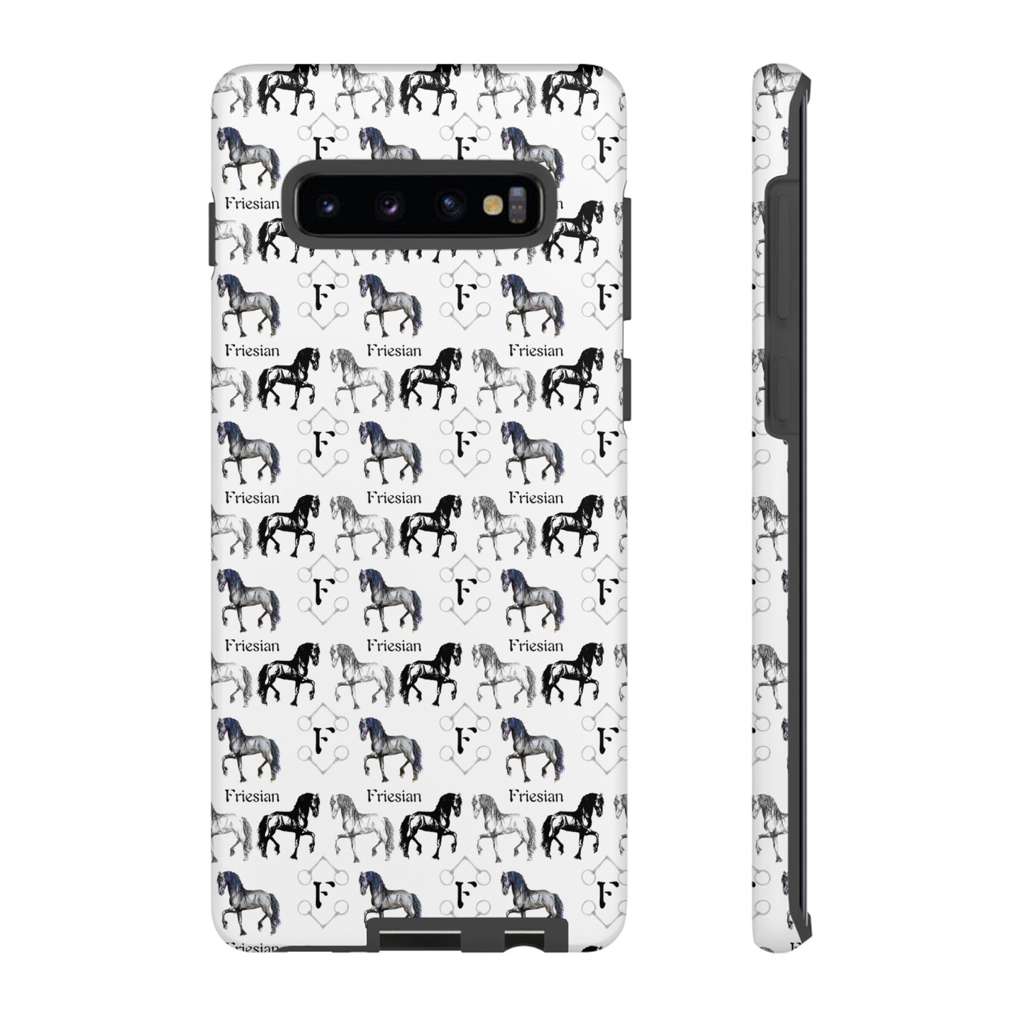 F is for Friesian Tough Phone Case