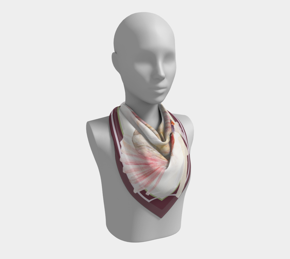 Cardinal Rule square scarf