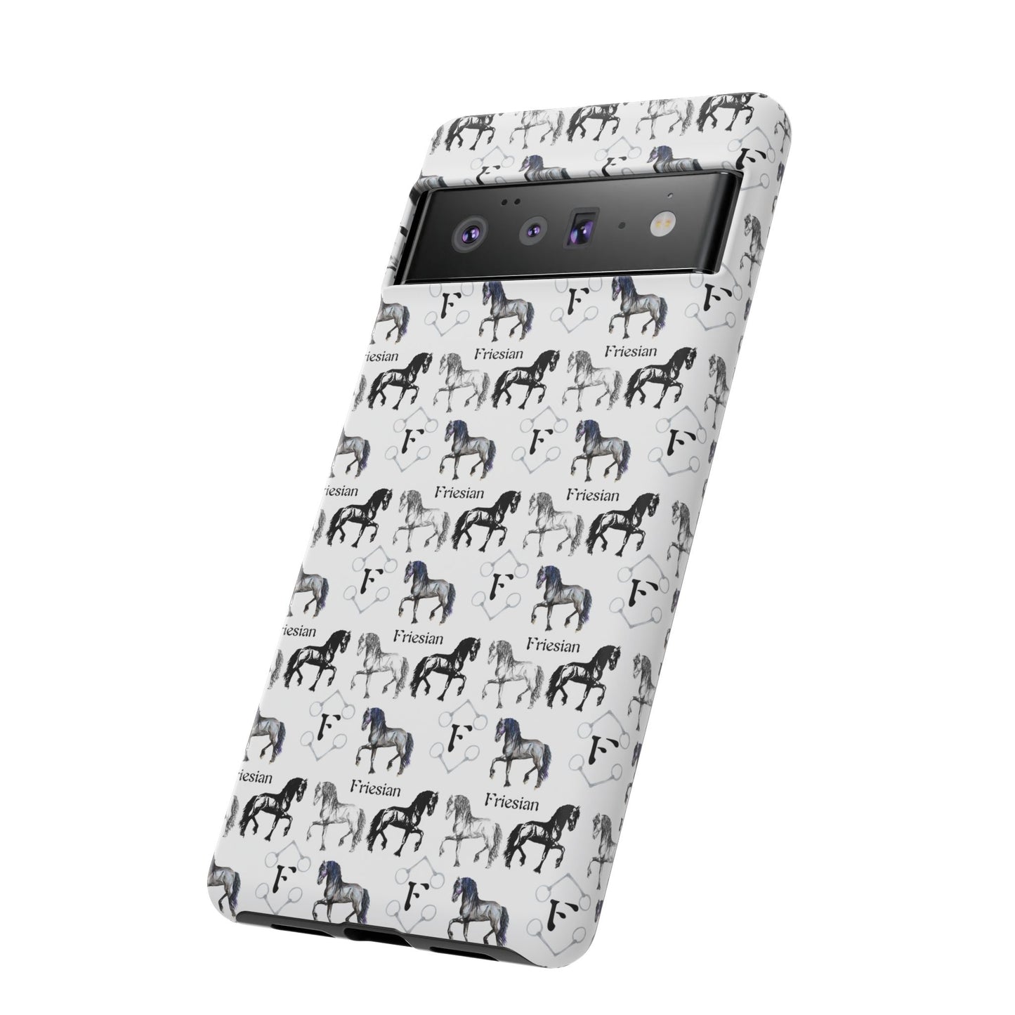 F is for Friesian Tough Phone Case