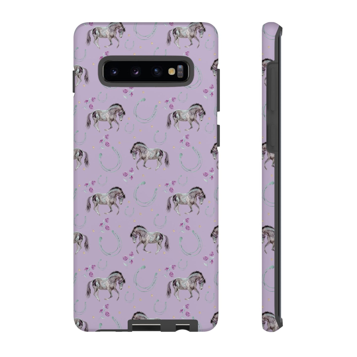 Lucky Mustangs in Lavender Tough Phone Case