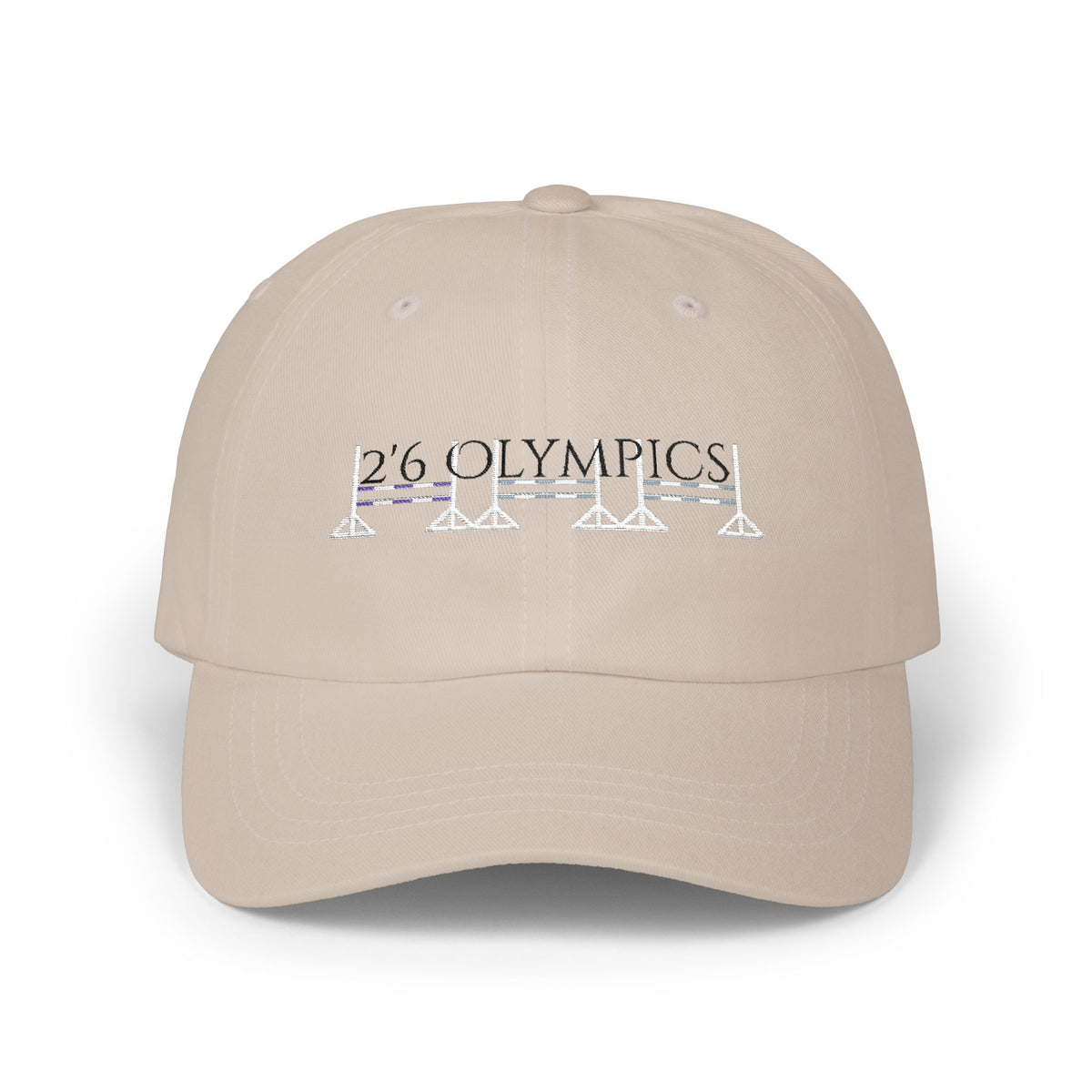 Dad Cap — "2'6 olympics" Embroidered Hat