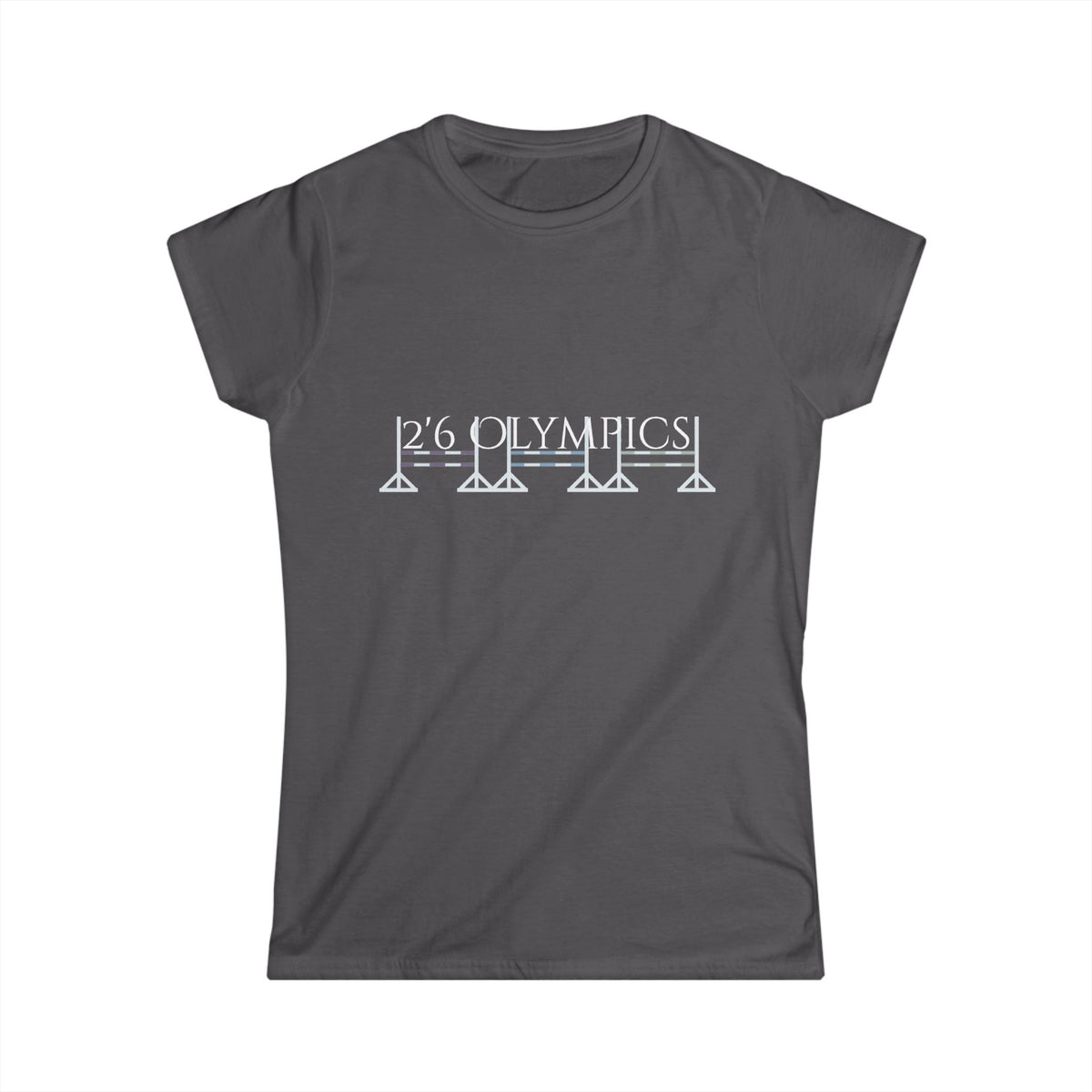 Women's Softstyle Tee- 2'6 olympics