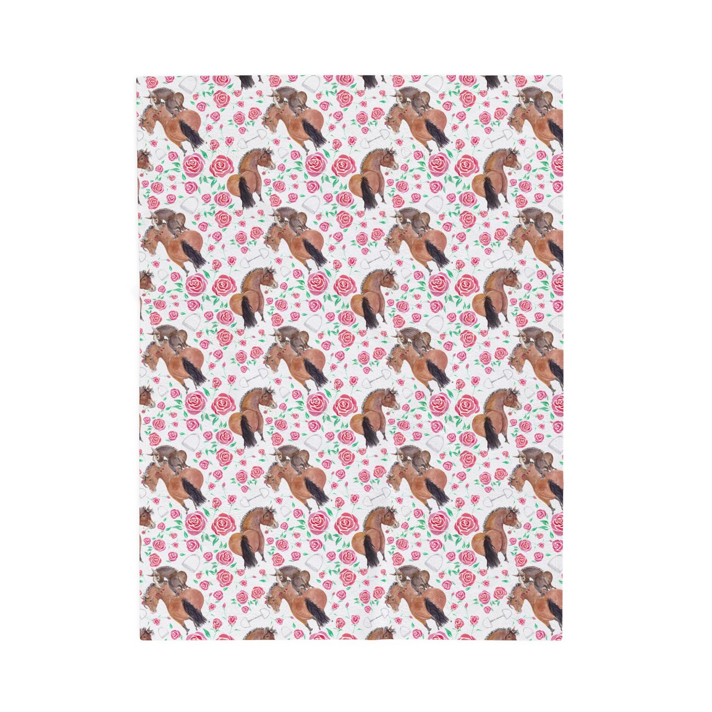 Plush Blanket Adorable Little Rose and Rico