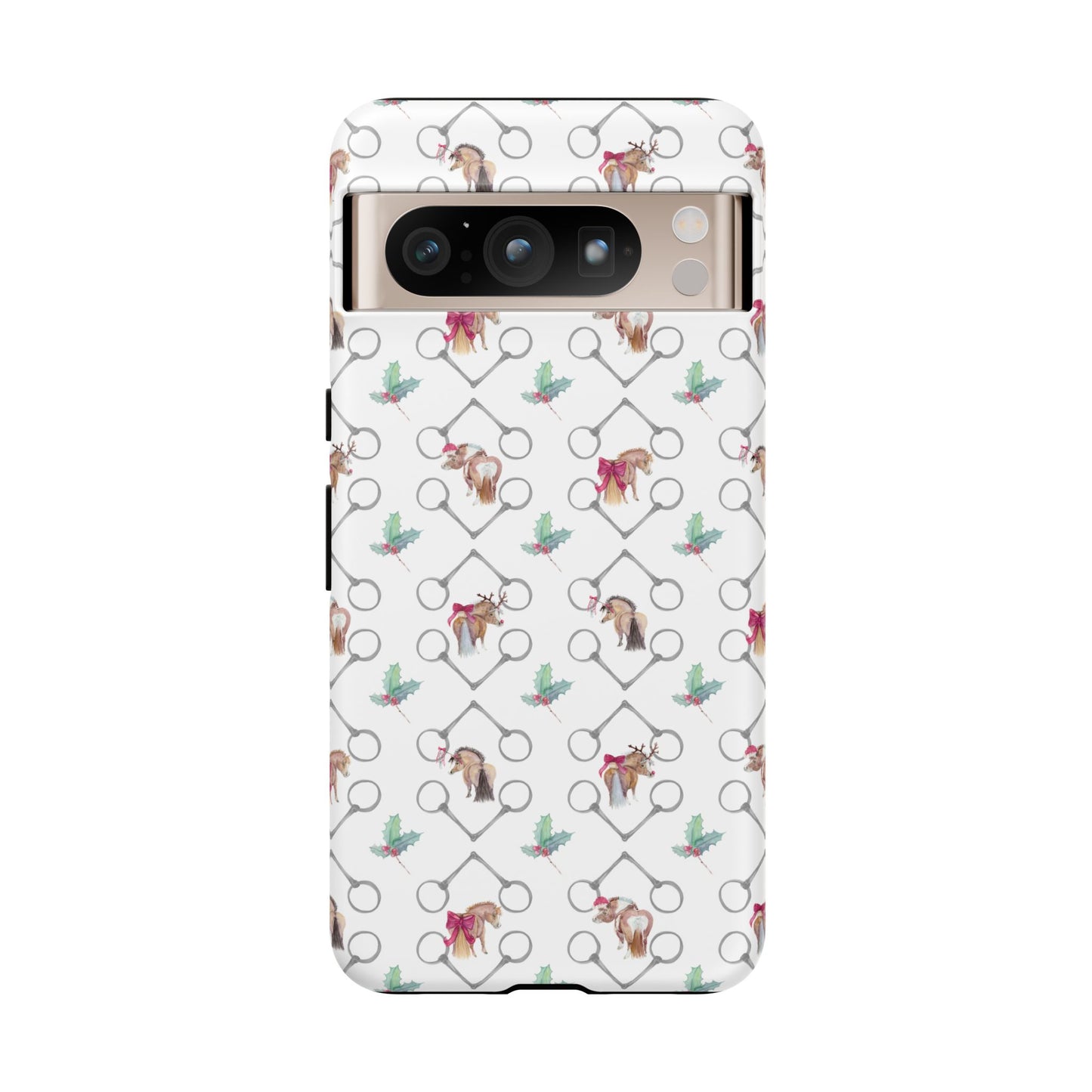 Adorable Ponies and holly Tough Phone Cases