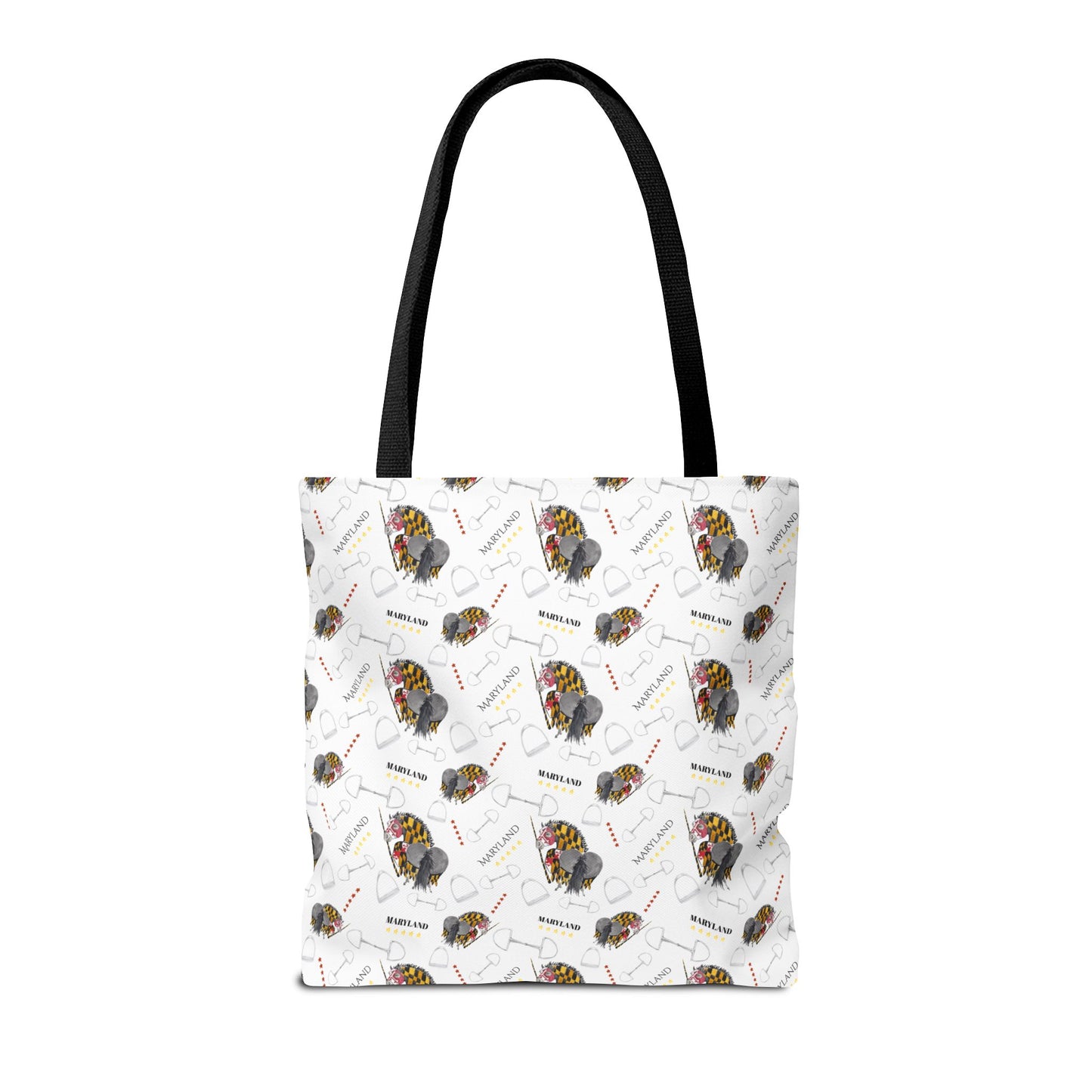 Adorable little Maryland 5 star Tote Bag - Whimsical Equestrian Design