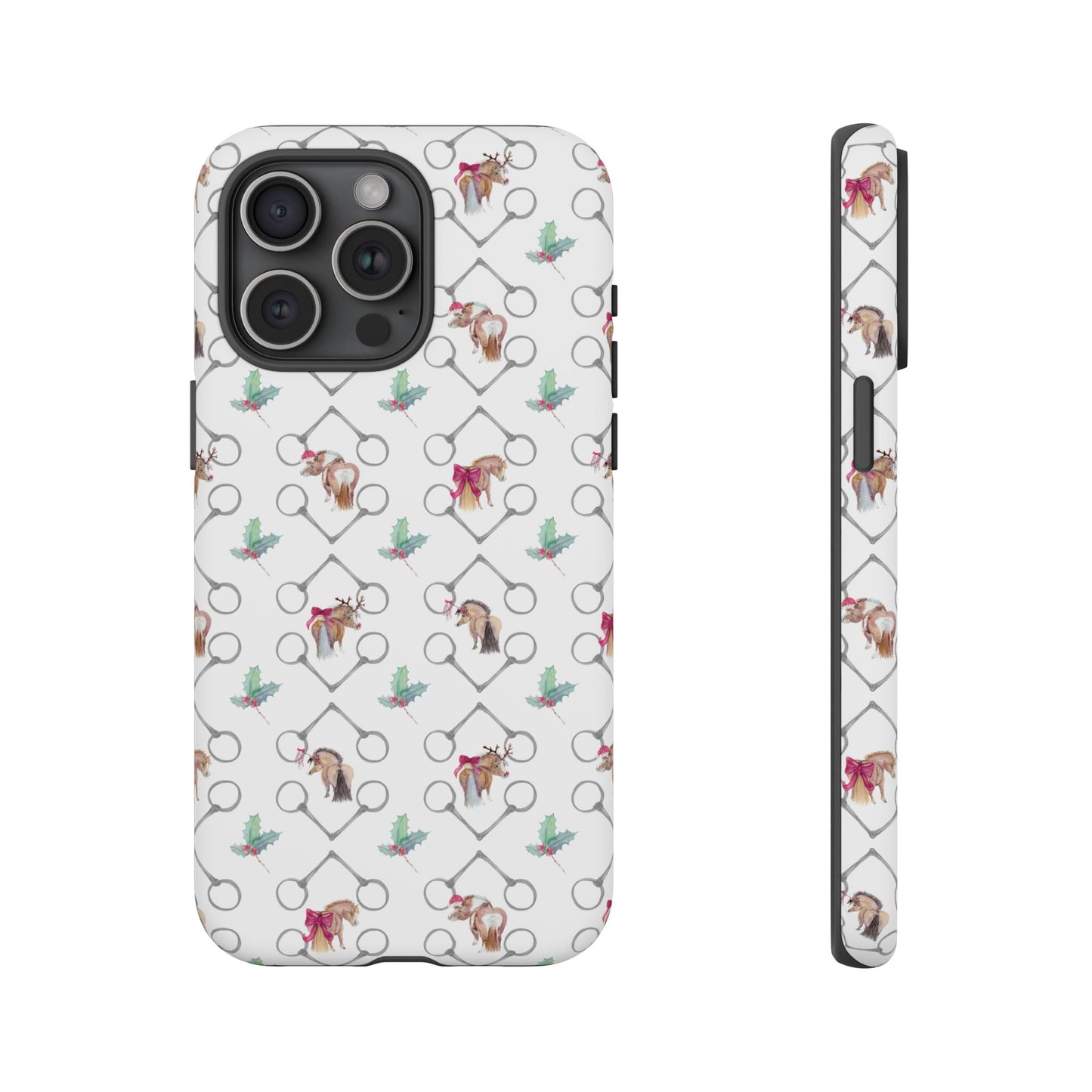 Adorable Ponies and holly Tough Phone Cases