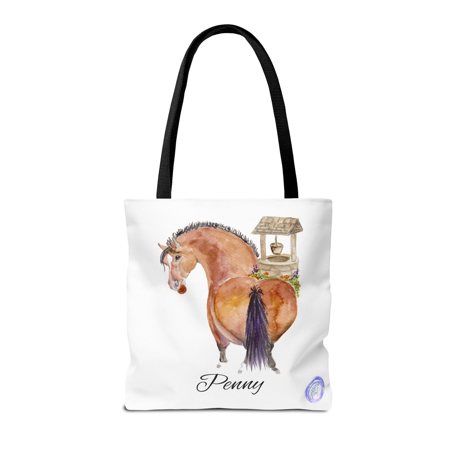 Adorable little Penny Tote Bag - Whimsical Equestrian Design