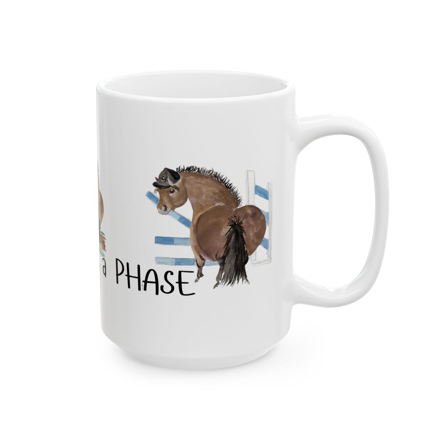 Adorable Its not just a phase - Watercolor-  Mug