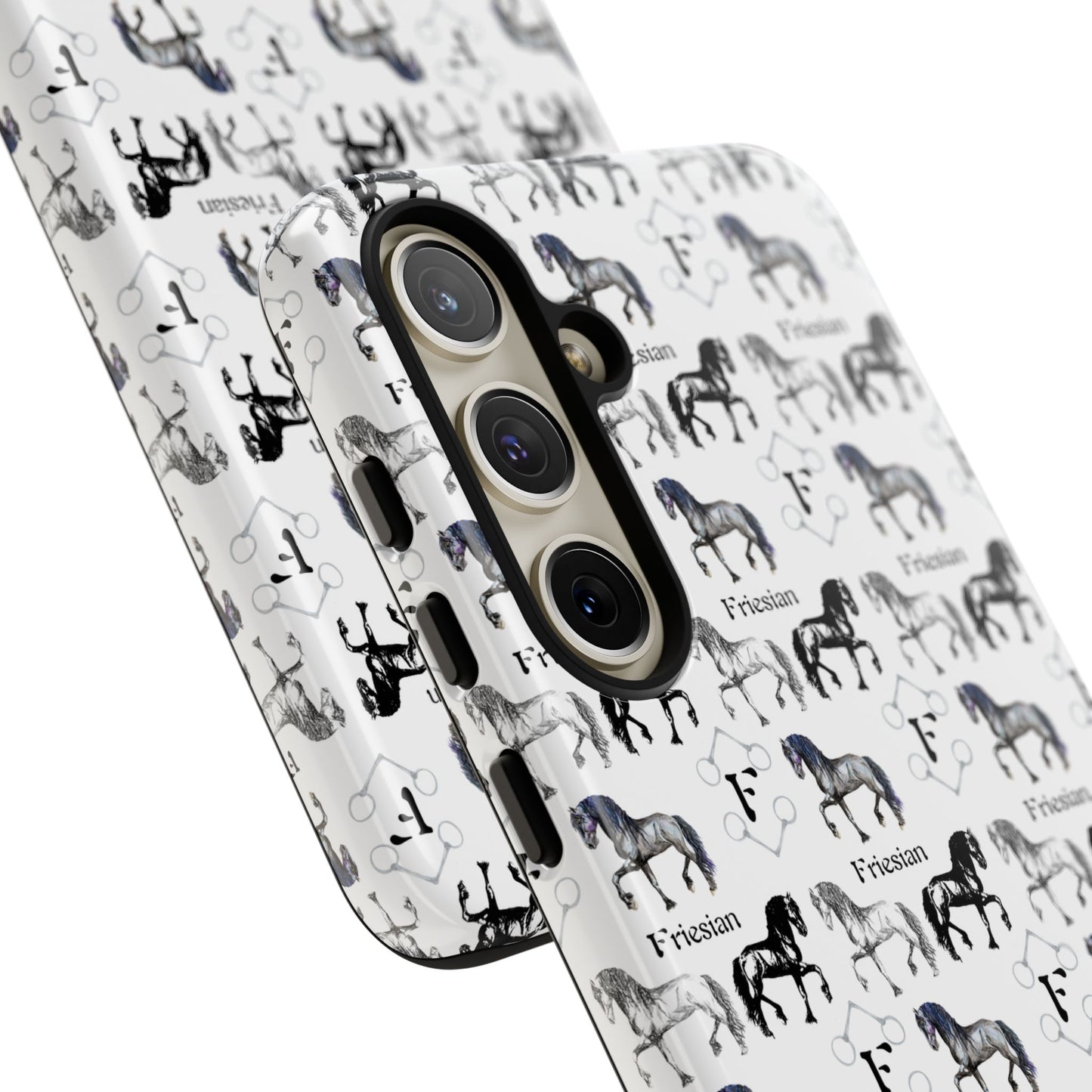 F is for Friesian Tough Phone Case