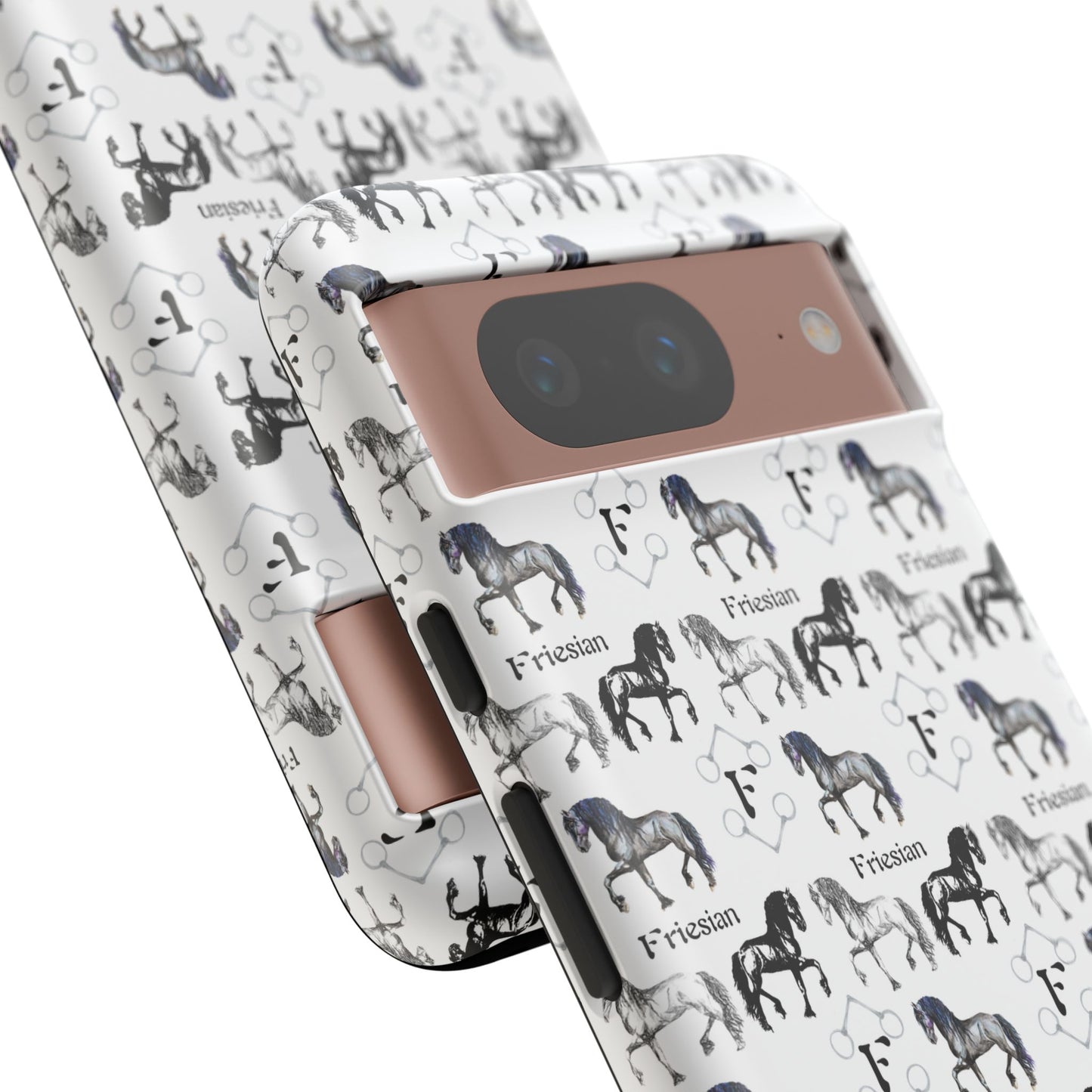 F is for Friesian Tough Phone Case