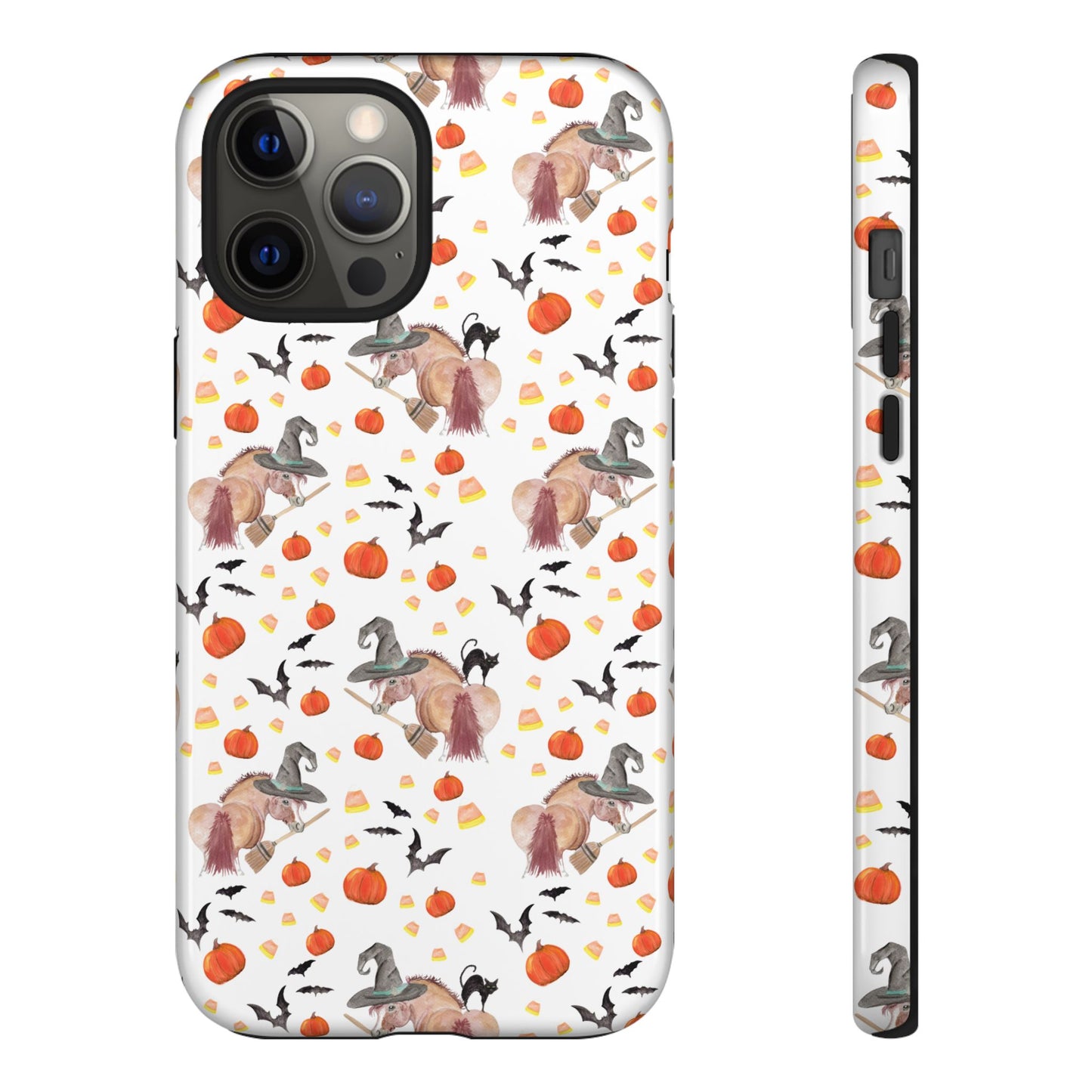 Adorable Little Witchy Ponies Print Tough Phone Case